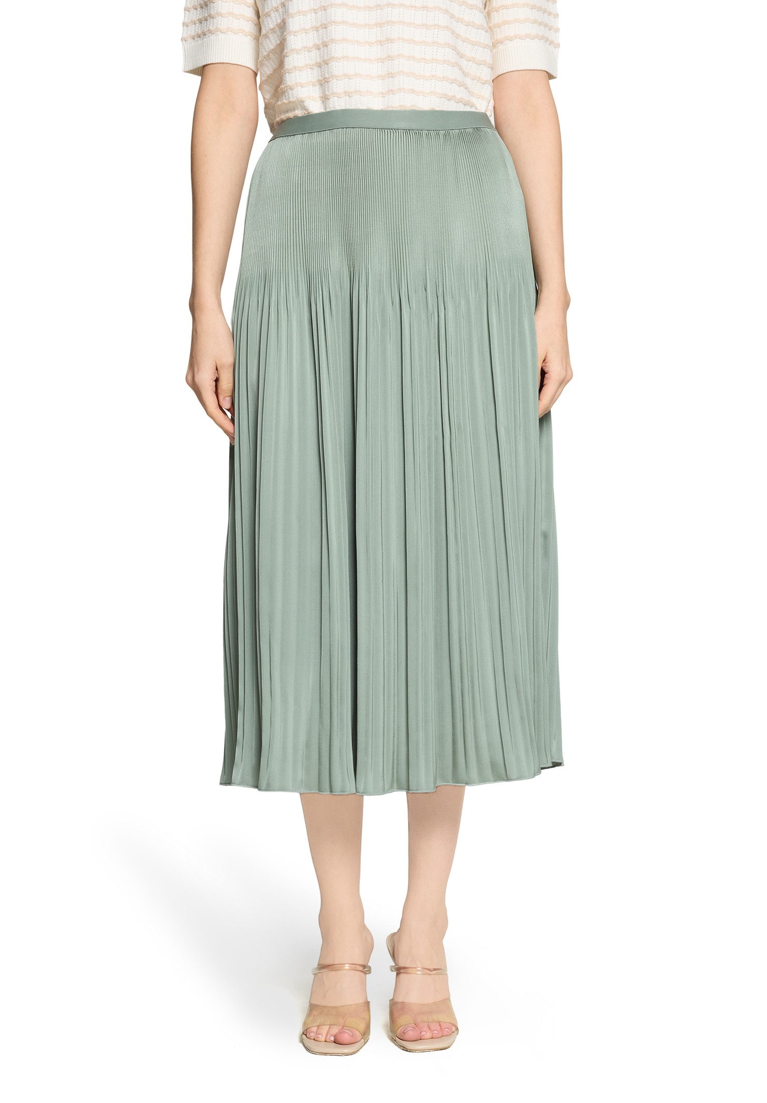 Betty&Co Midirock Damen mit Plissee Plissee