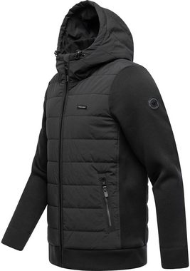 Ragwear Steppjacke Doryan Coole Herren Outdoorjacke mit Kapuze