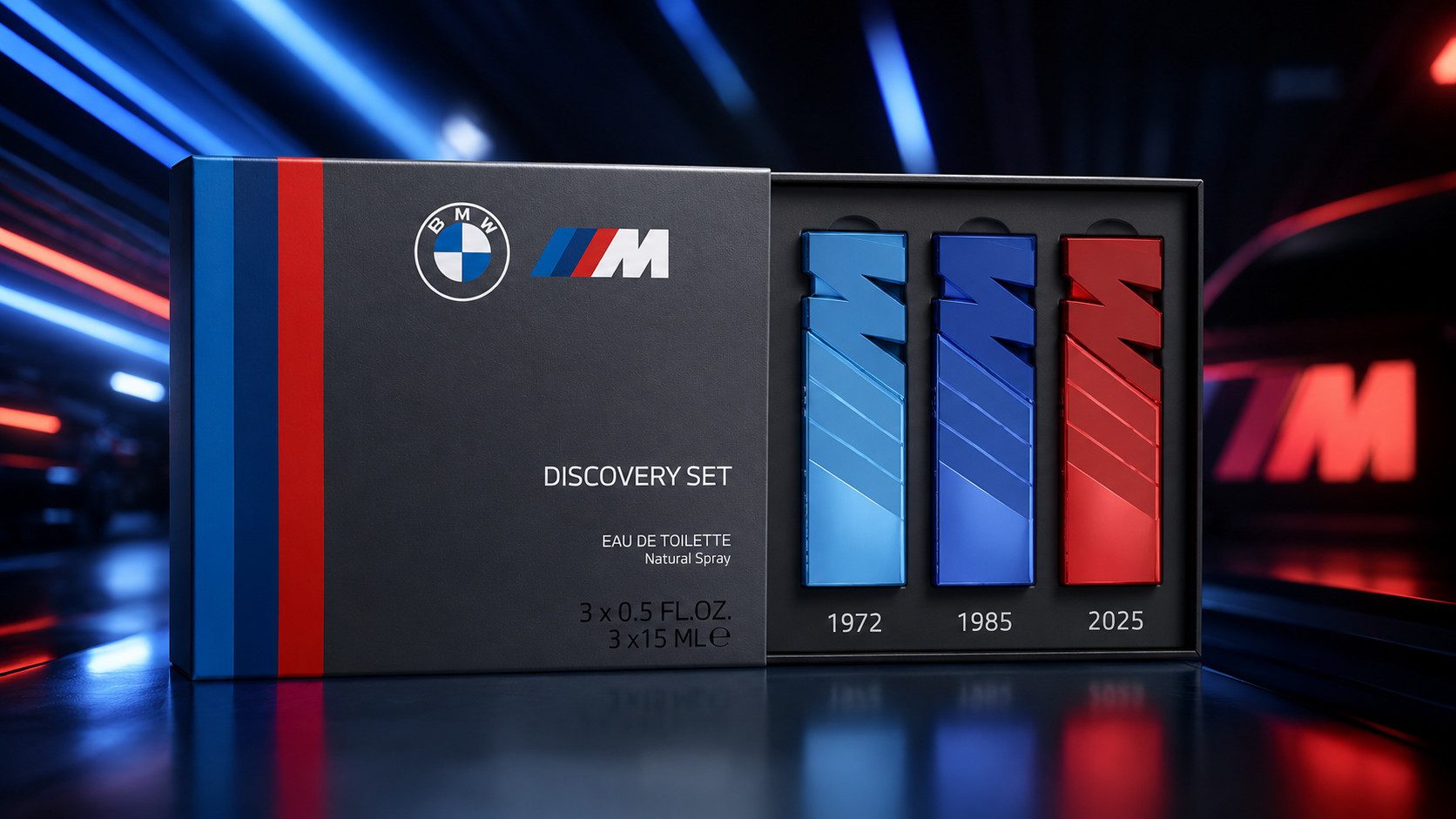 BMW Eau de Toilette BMW M Parfum DISCOVERY SET LIMITED EDITION Toilette Geschenkset, 1-tlg.