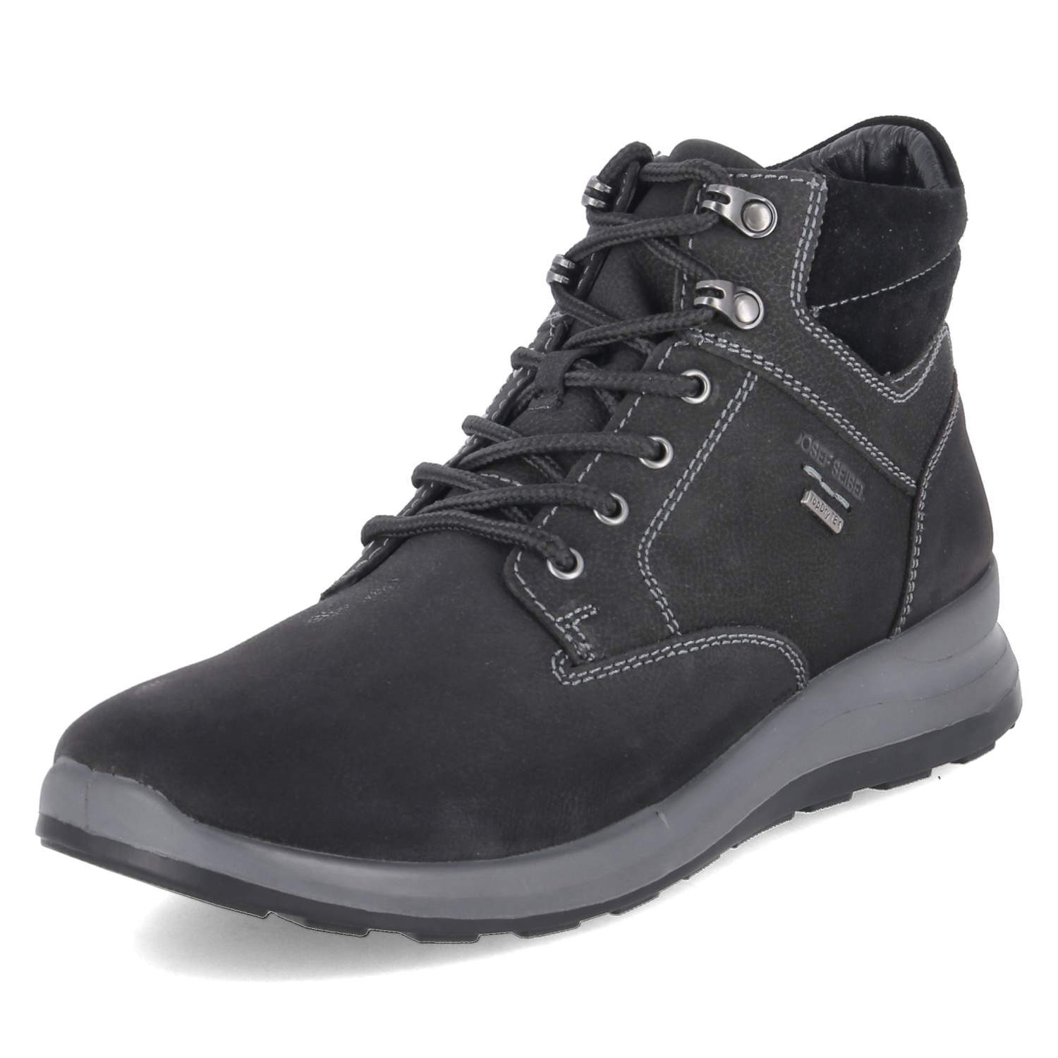 Josef Seibel Josef Seibel 43953PL21/100 Herren Leder schwarz Schnürstiefel günstig online kaufen