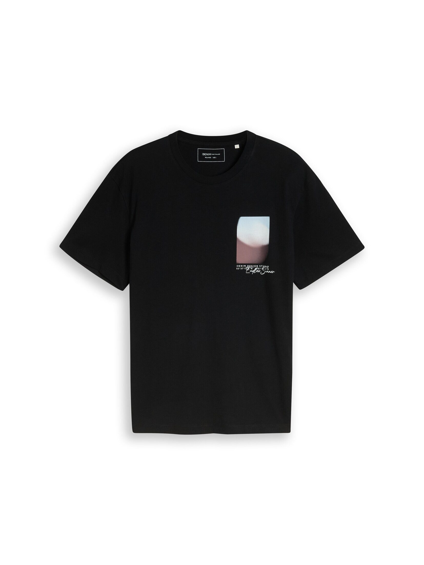TOM TAILOR Denim T-Shirt T-Shirt Relaxed Fit T-Shirt mit Print
