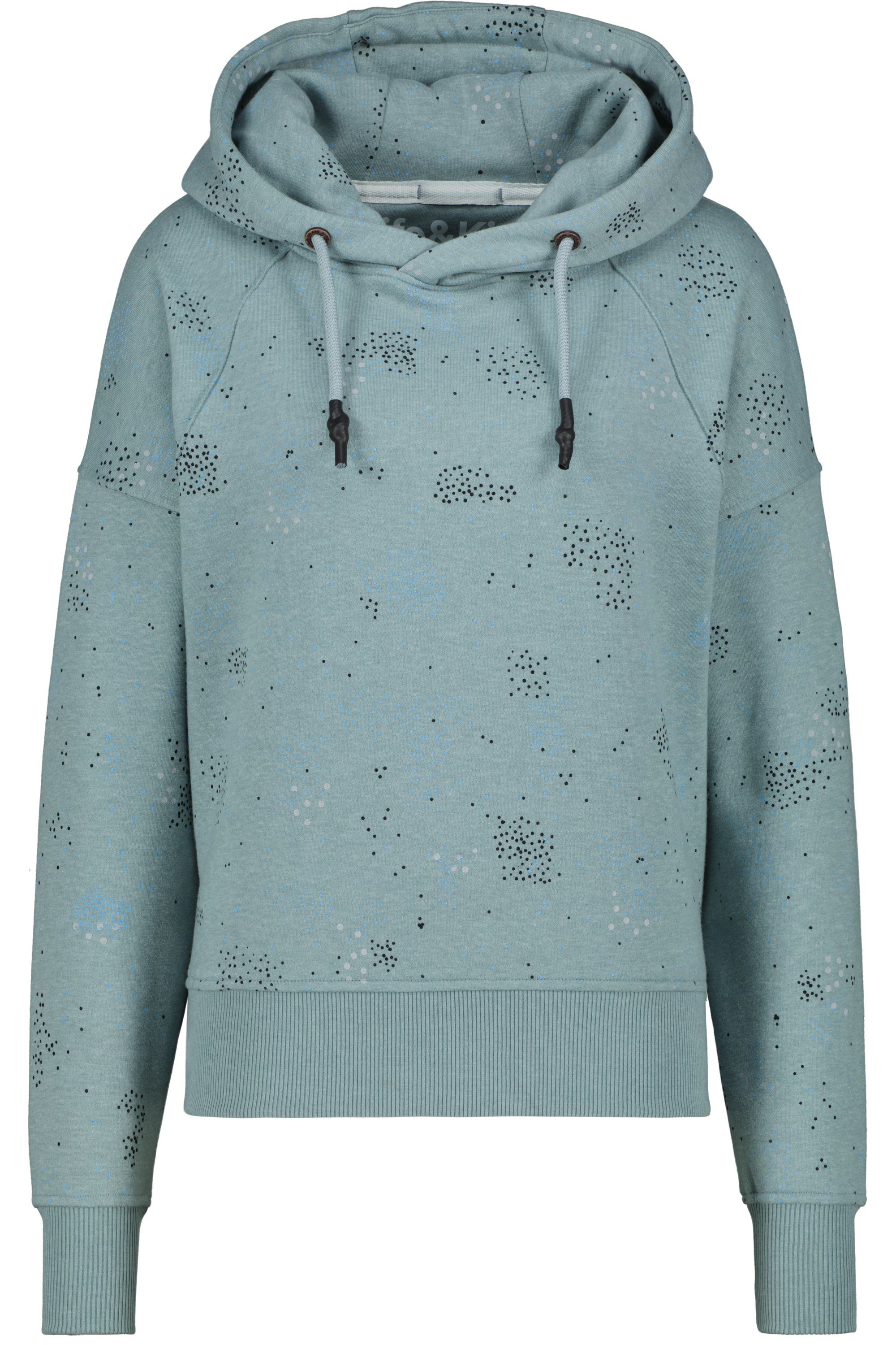 Sweat Damen & Kapuzensweatshirt, Sweatshirt pacific JessyAK B Alife Kapuzensweatshirt melange Kickin grey