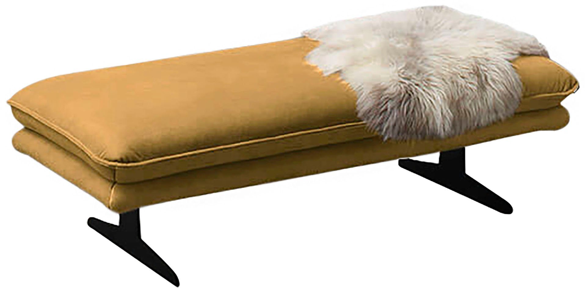 W.SCHILLIG Polsterhocker broadway, Füße in Schwarz pulversbeschichtet. € 1.279,99