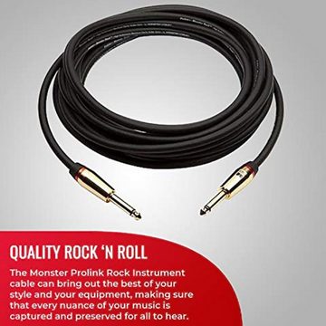 Monster Cable Rock Klinkenkabel gerade 12ft 3,6m Audio-Kabel, (360 cm)