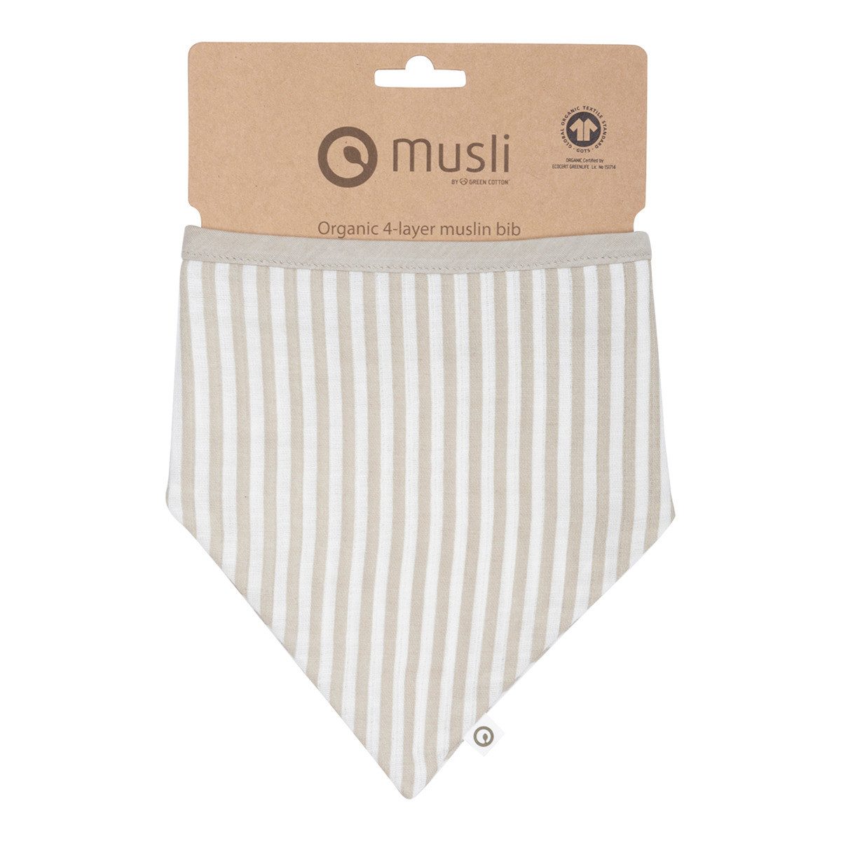Müsli by GREEN COTTON Dreieckstuch 1573096400 Jungen, Babyhalstuch, Lätzchen, Halstuch, Sabbertuch, Musselin Tuch