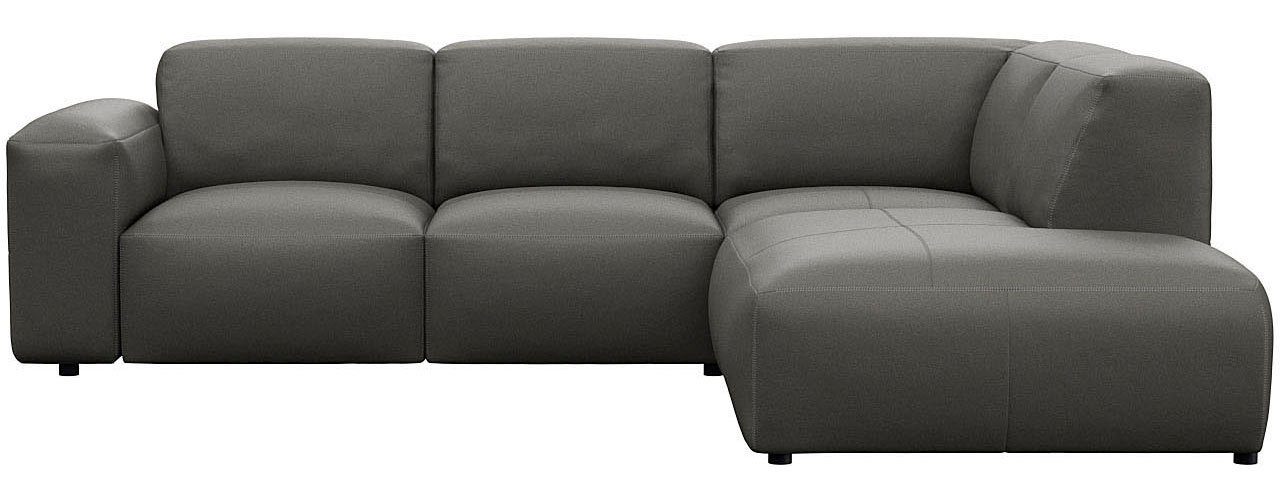 FLEXLUX Ecksofa Lucera, super Sitzkomfort durch Kaltschaum im Sitz, L-Form, modern & anschmiegsam, Designsofa, modernes skandinavisches Design