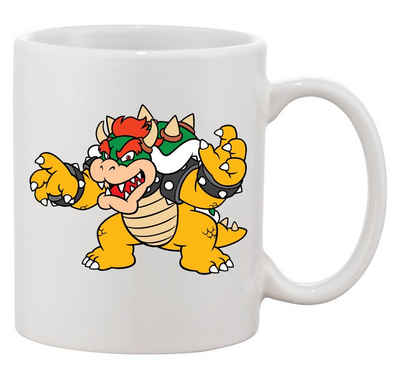 Blondie & Brownie Tasse Bowser Mario Yoshi Luigi Game Gamer Gaming Konsole Retro, Keramik