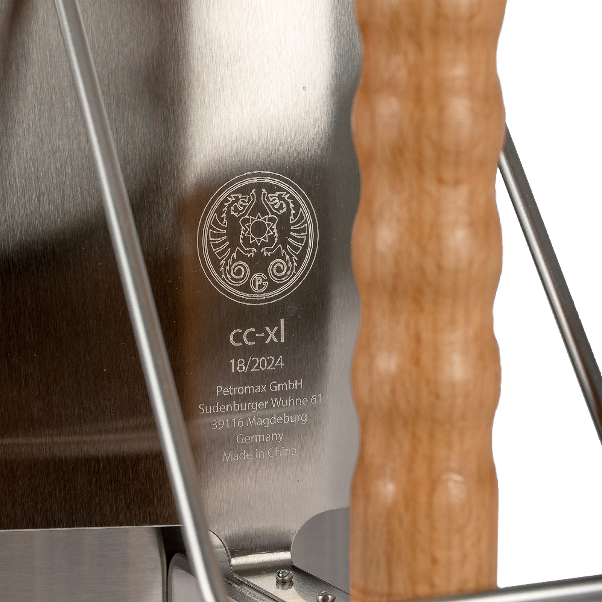 Petromax Fire Pit Petromax Chimney Starter XL made of stainless steel 6.5 l capacity