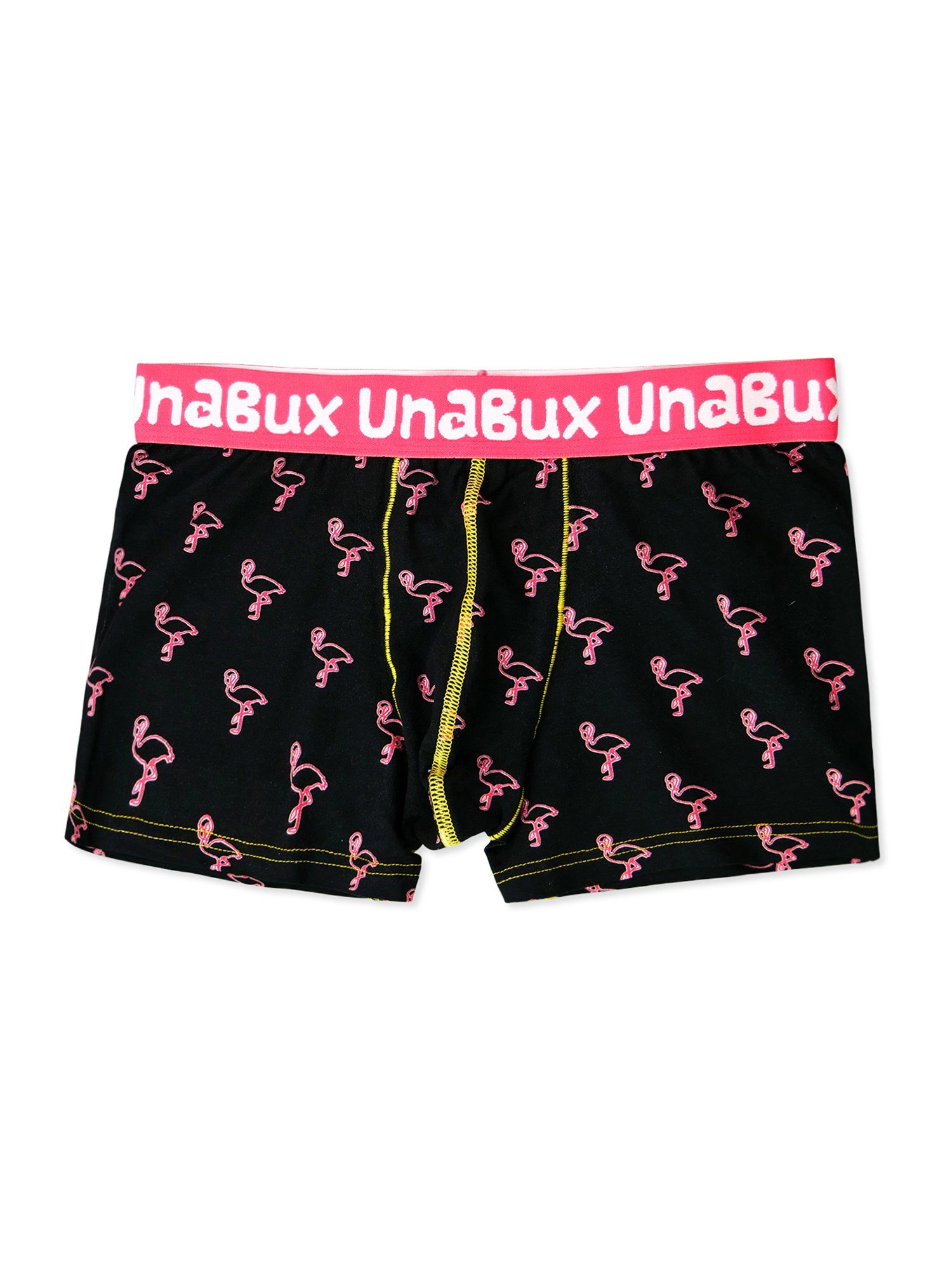 FINGERS HAWK (2-St) Boxershorts Boxer Briefs UnaBux FIVE HEAD JAMES / FLAMINGO Doppelpack