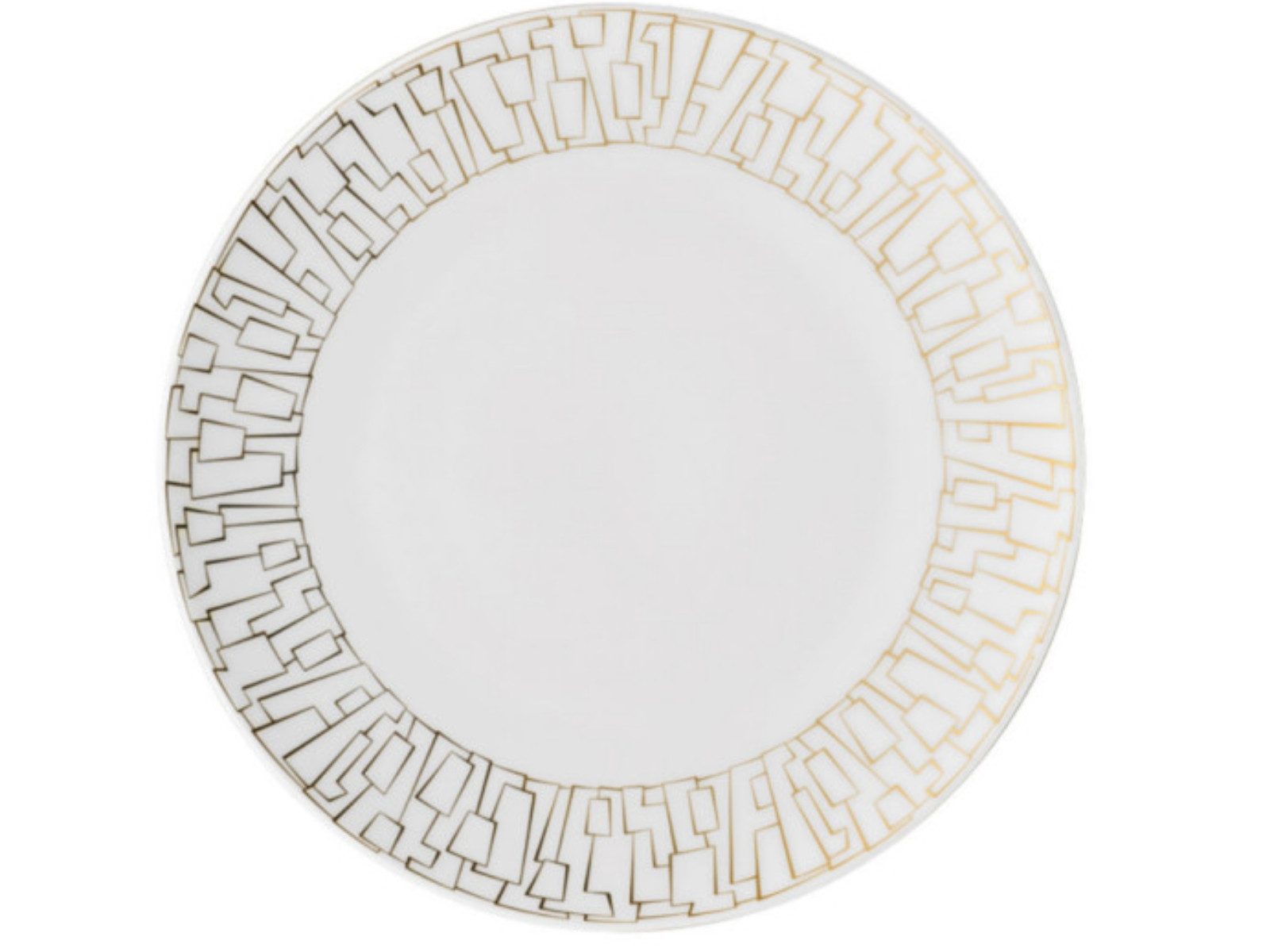 Frühstücksteller TAC Gropius Skin Gold Frühstücksteller 22 cm