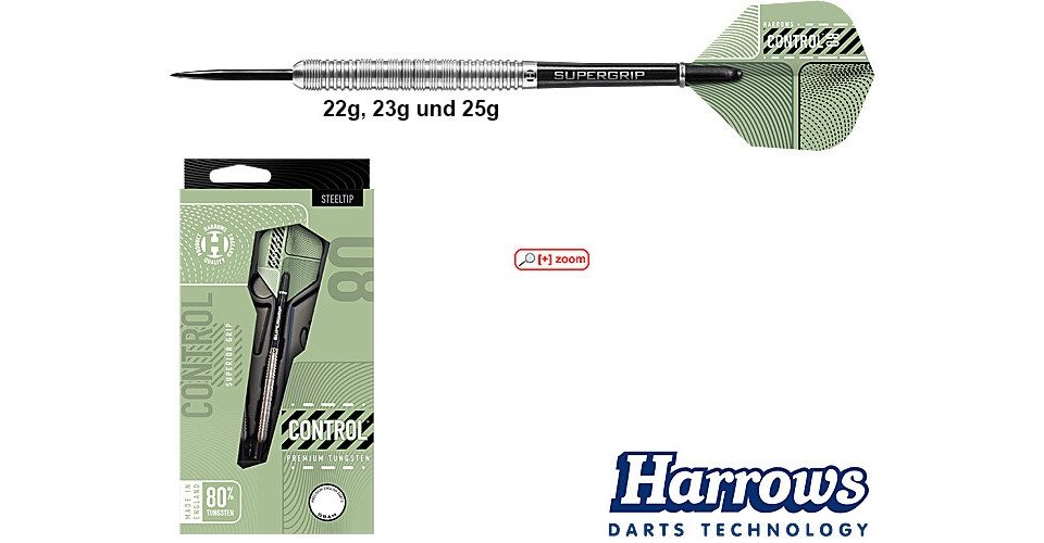 HARROWS DARTS Dartpfeil Harrows Control Parallel 23g