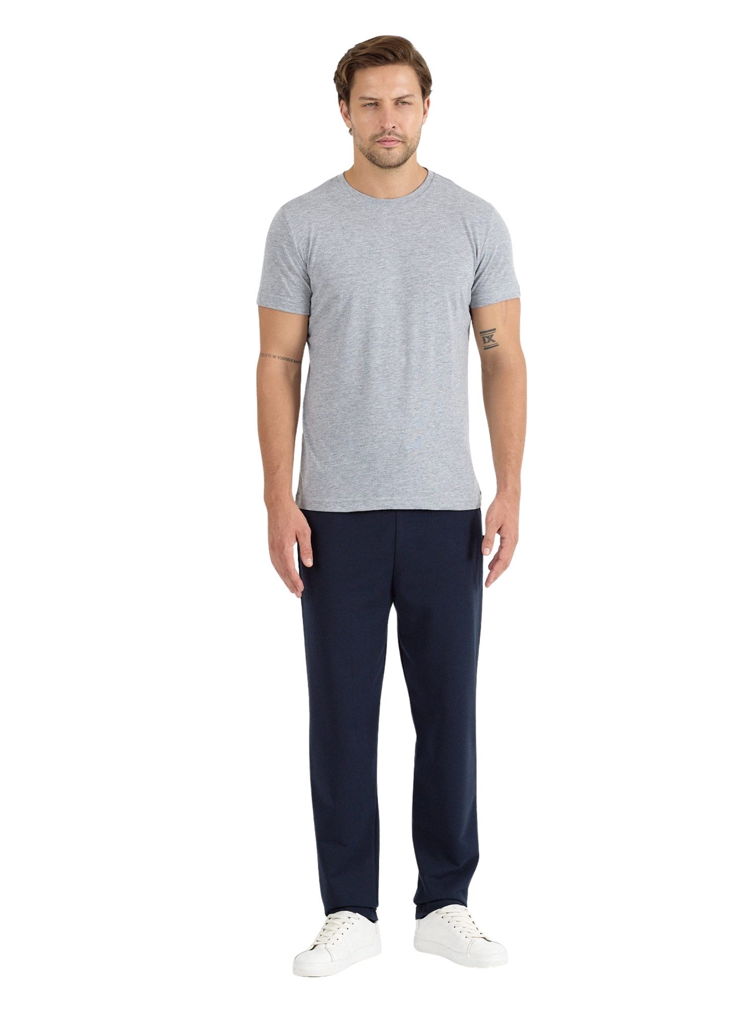 COMEOR Pyjama COMEOR Herren Pyjama Set 2-teilig – Kurzarm T-Shirt & lange H günstig online kaufen