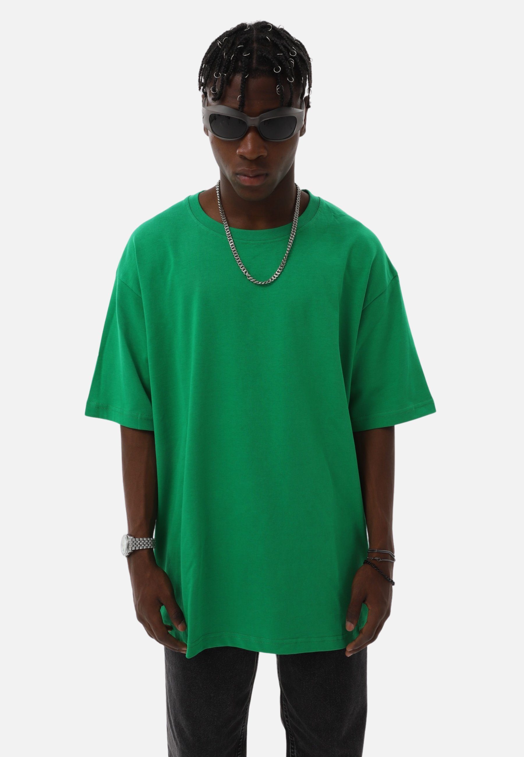 COFI Casuals T-Shirt - Oversize T-Shirt - Heavy Weight Basic Shirt (1-tlg) günstig online kaufen