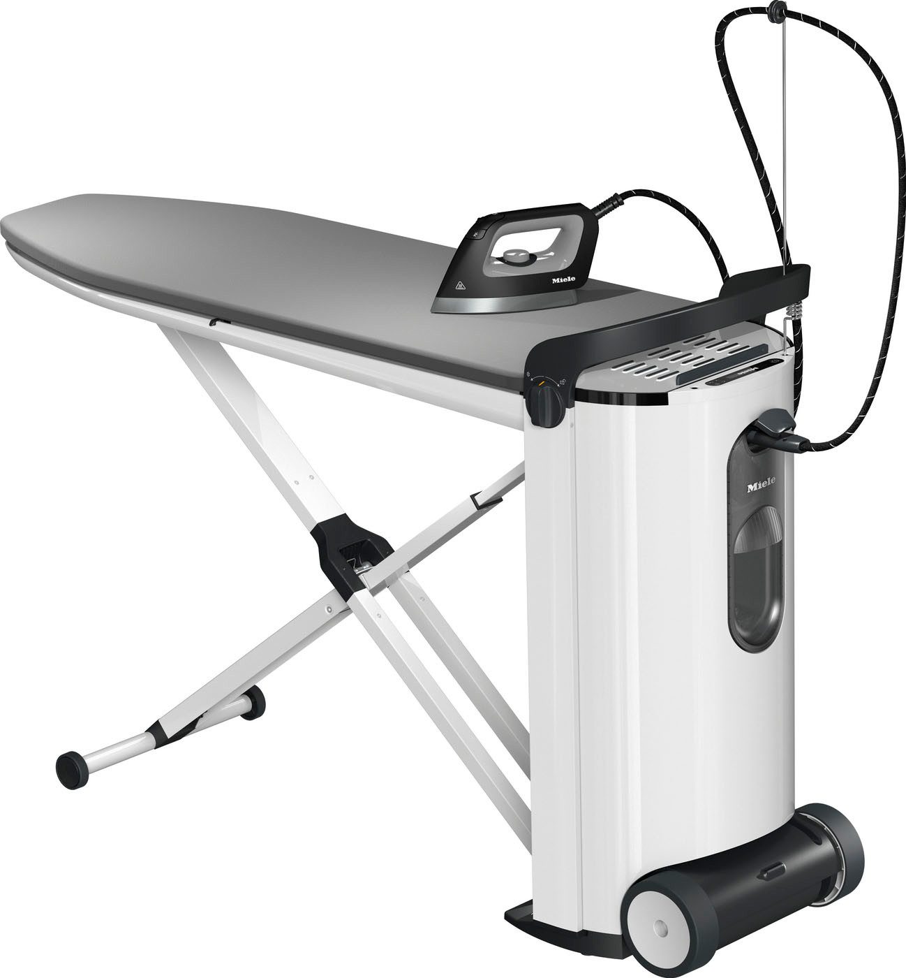 Miele Bügelsystem B 4312 FashionMaster, 2200 W, mit Wabensohle für beste Bügelergebnisse