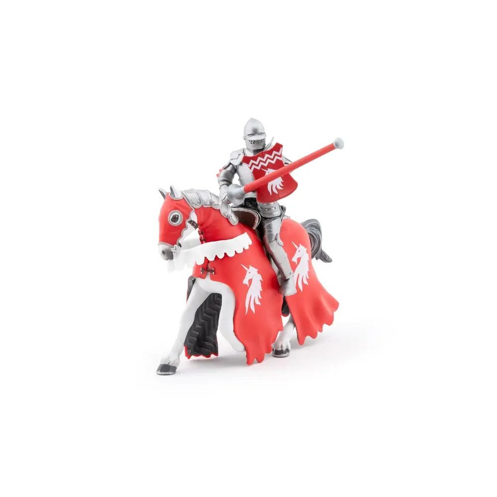 papo Actionfigur Pabo 39781 Pferd des Einhornritters mit Lanze