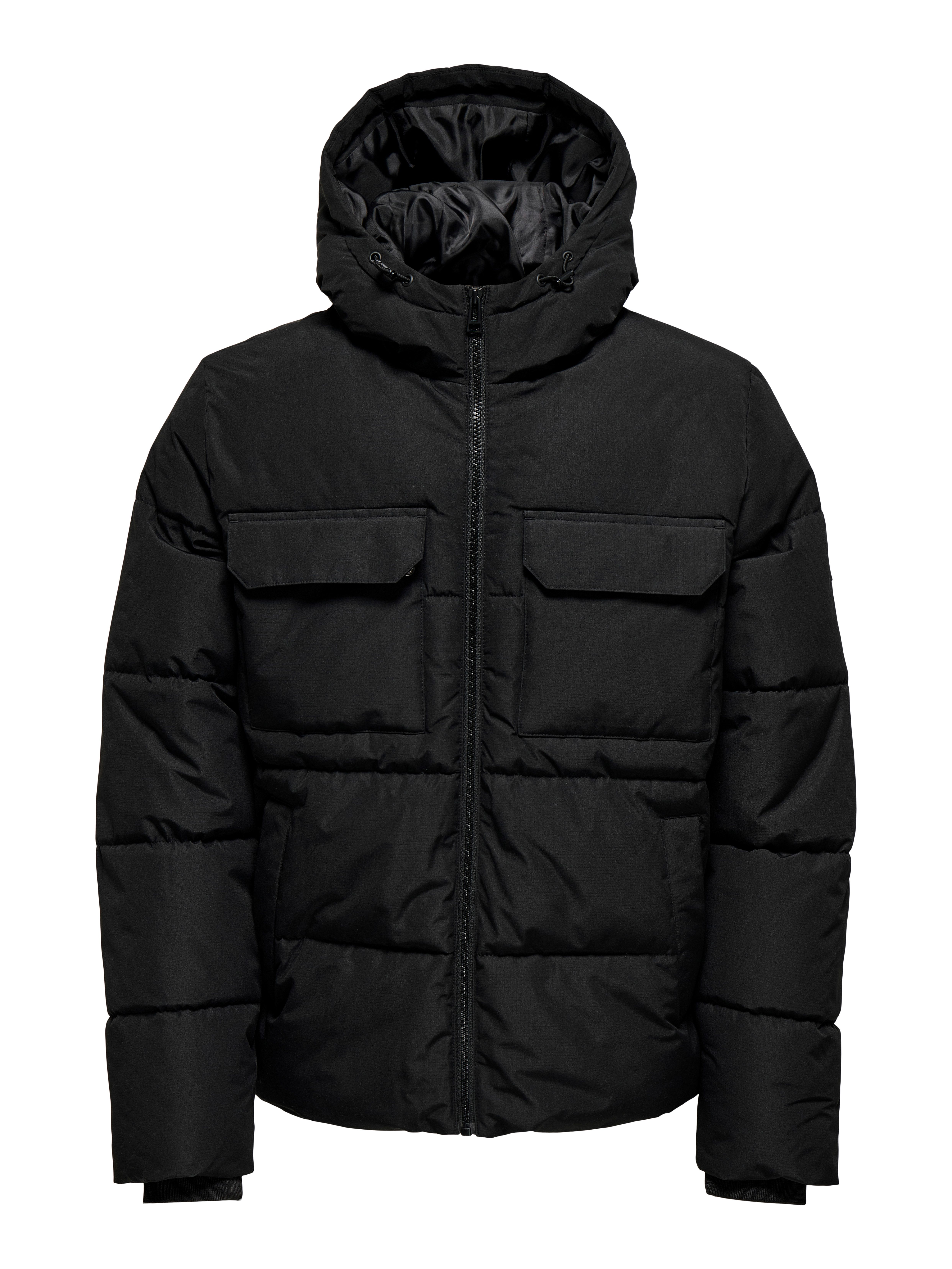 Steppjacke ONSELIJAH PCKT. HOOD JACKET OTW NOOS