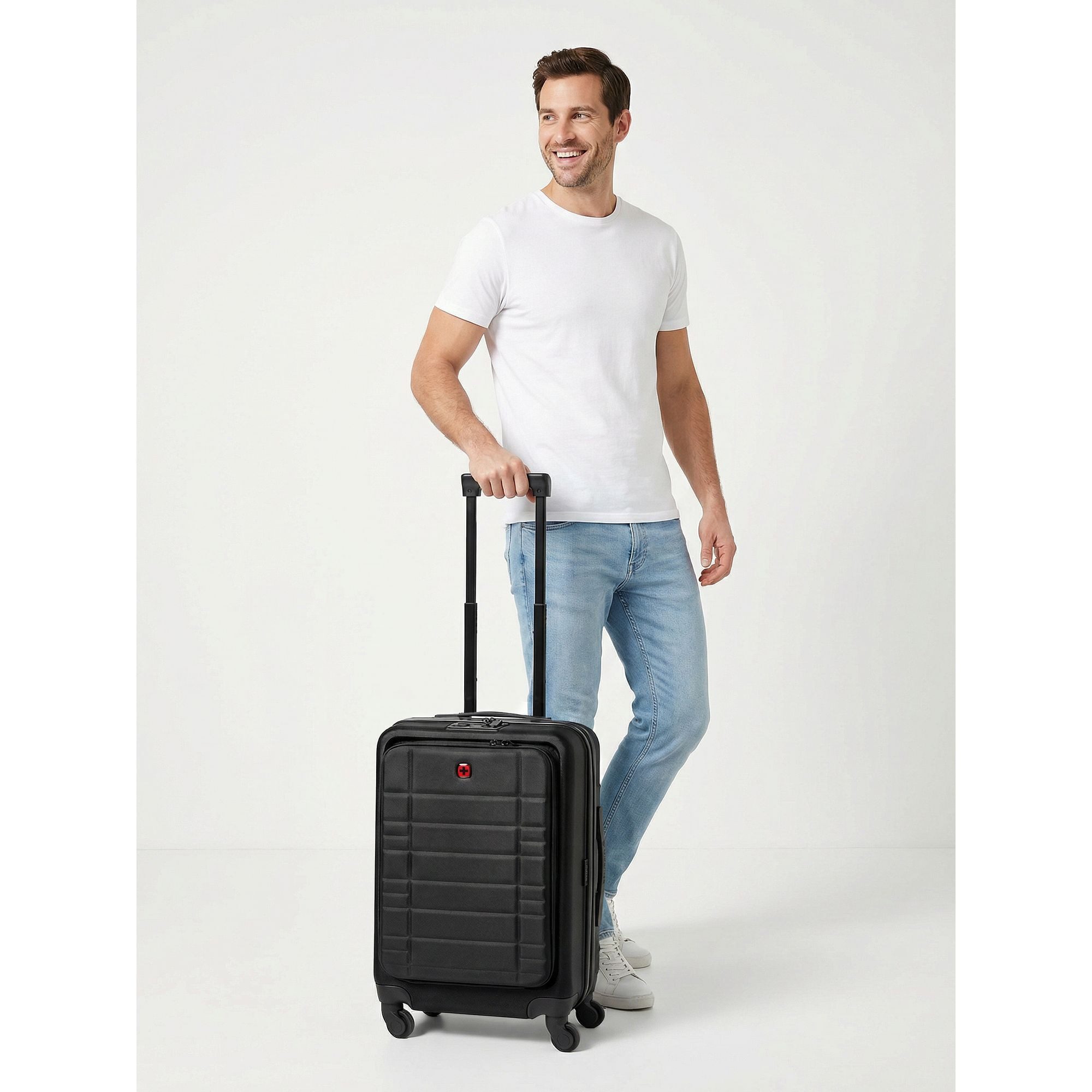 Wenger Handgepäck-Trolley Amplar Evo, 4 Rollen, ABS