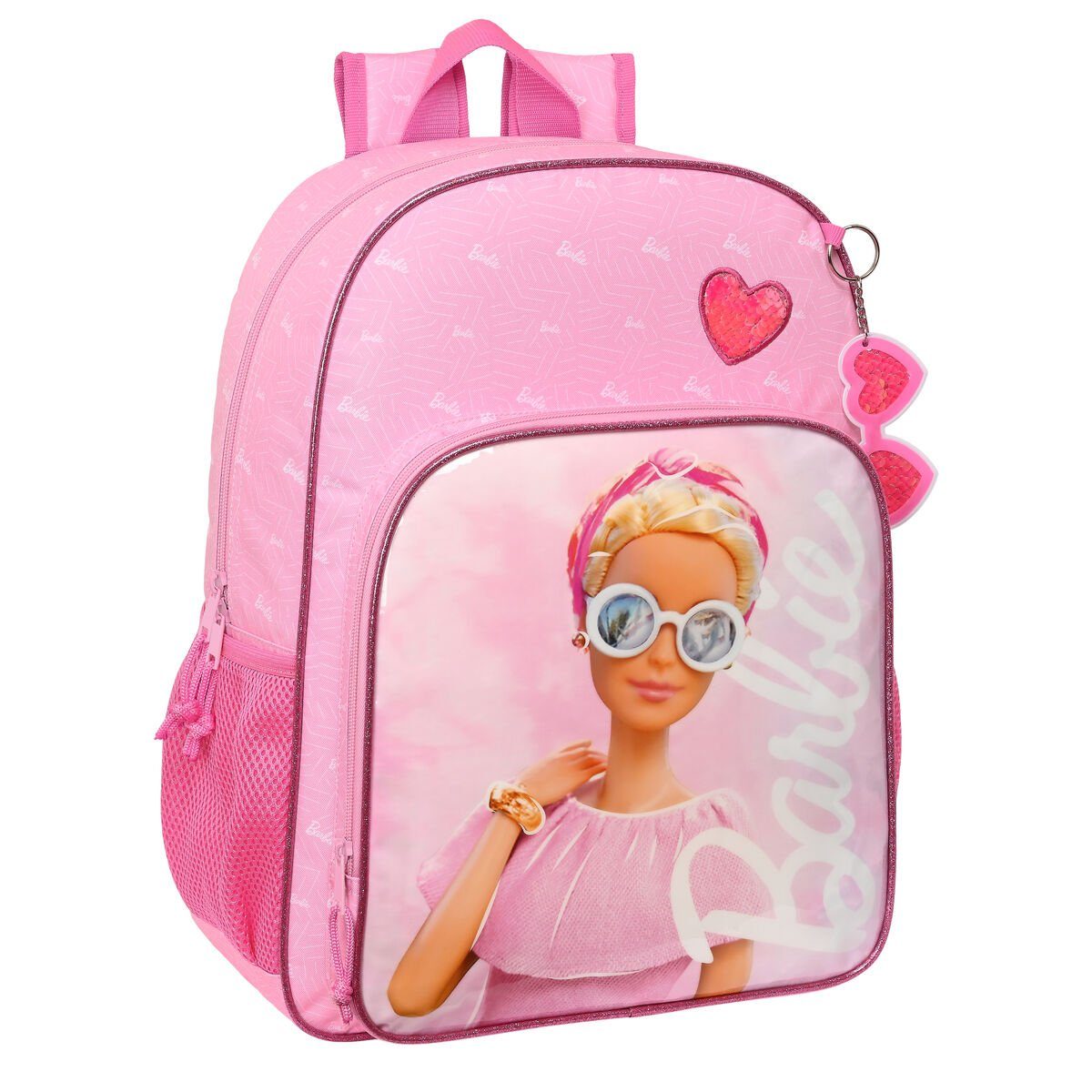Barbie Rucksack Kinder-Rucksack Barbie 33 x x Girl Rosa cm 42 14