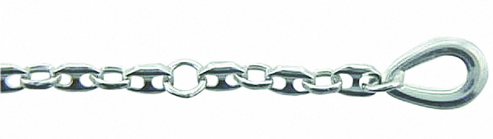 Adelia´s Fußkette Anker Fußkettchen 925 Silber, Silberfußkette Anker