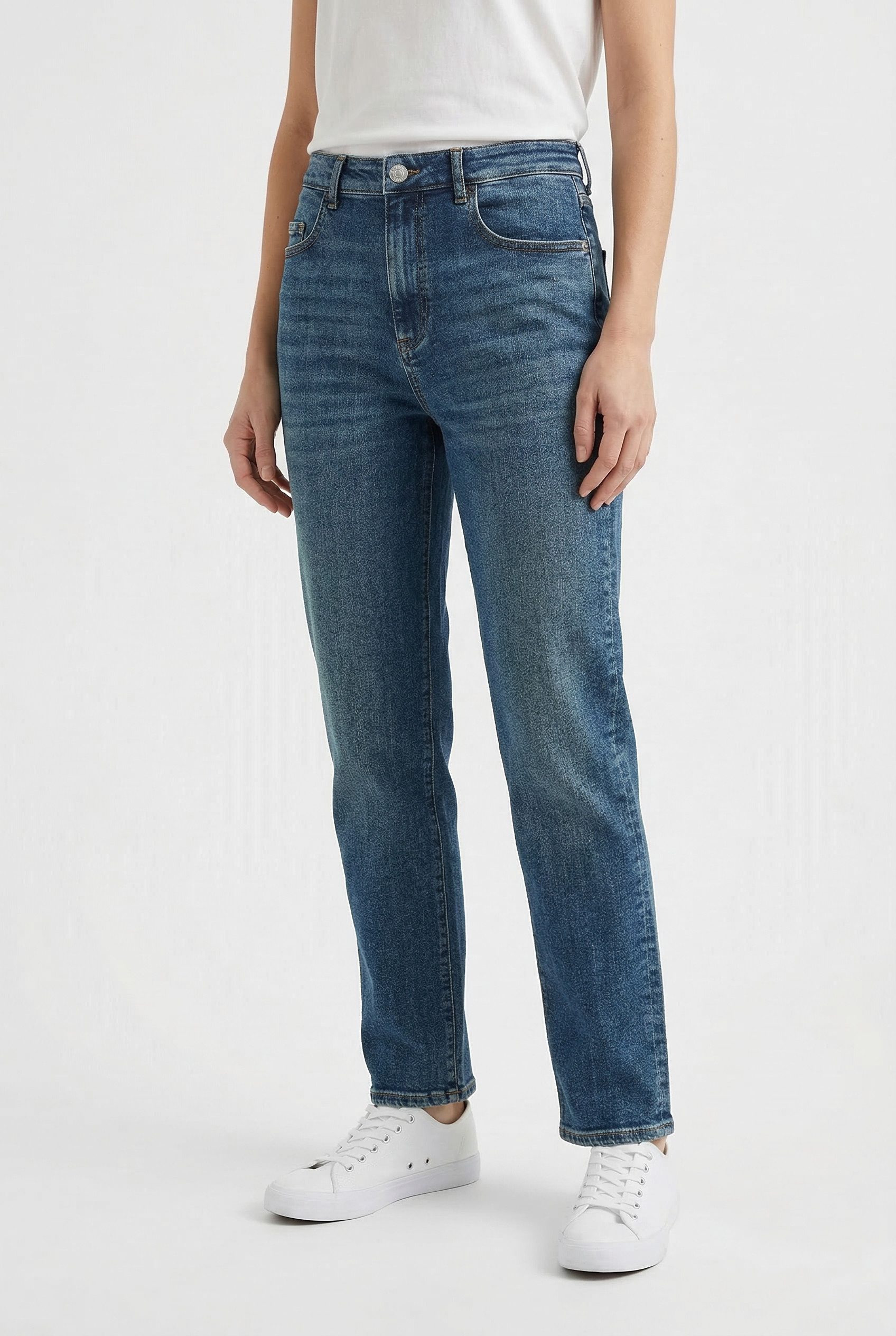 Vero Moda Skinny-fit-Jeans VMROSIE MR SLIM ANK J NOOS RA3047
