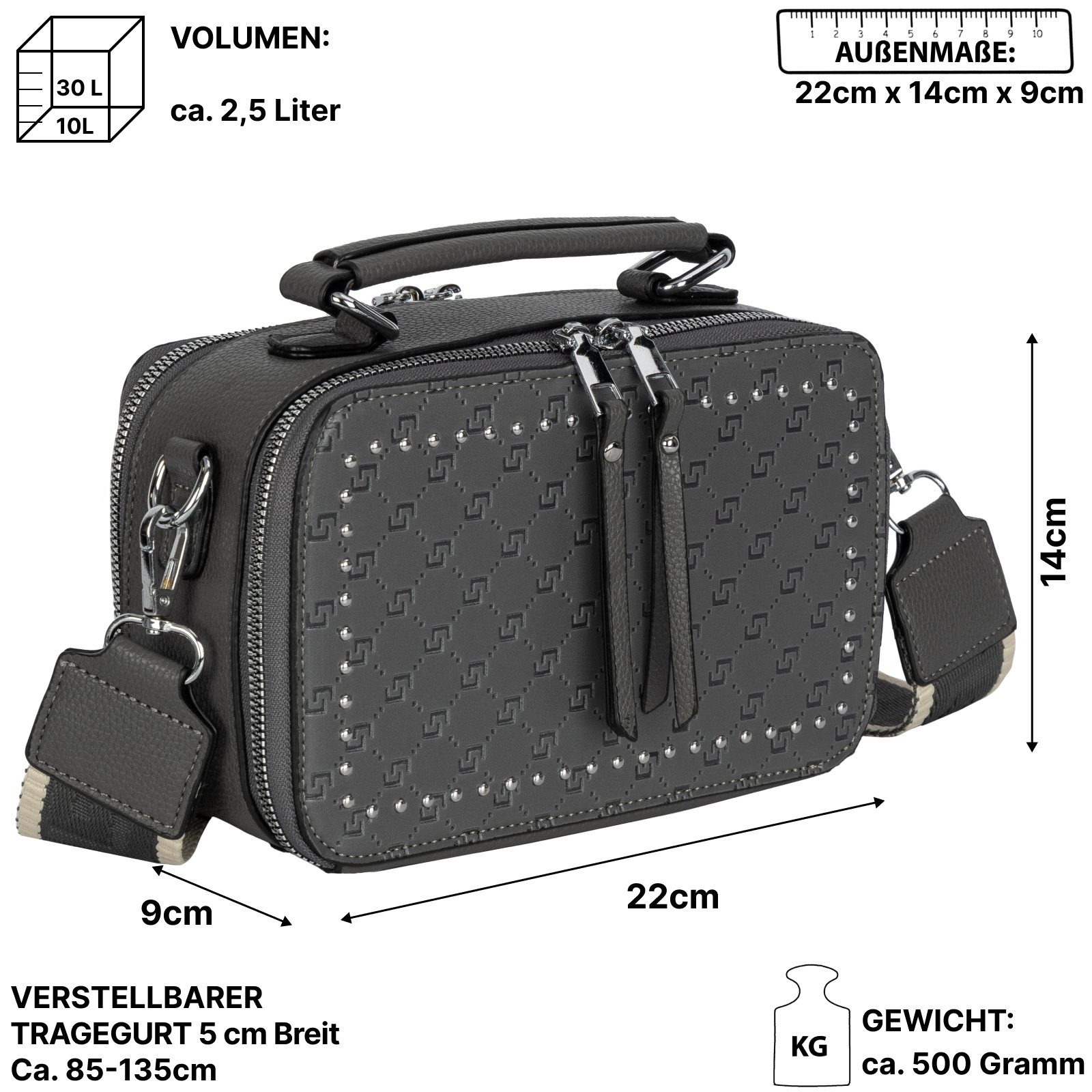 EAAKIE Umhängetasche Damen Tasche Schultertasche Umhängetasche günstig online kaufen