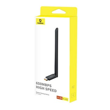 Baseus BS-OH173 650 Mbit/s 5 GHz USB-Netzwerkkarte Netzwerk-Adapter