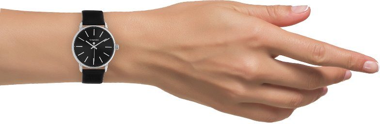 OOZOO Quarzuhr C10724, Armbanduhr, Damenuhr, Lederarmband