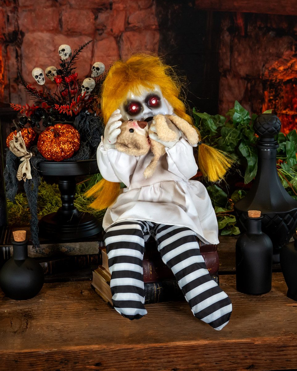 Horror-Shop Dekoobjekt Teddybear Killing Sally - The Undead Haunting Doll