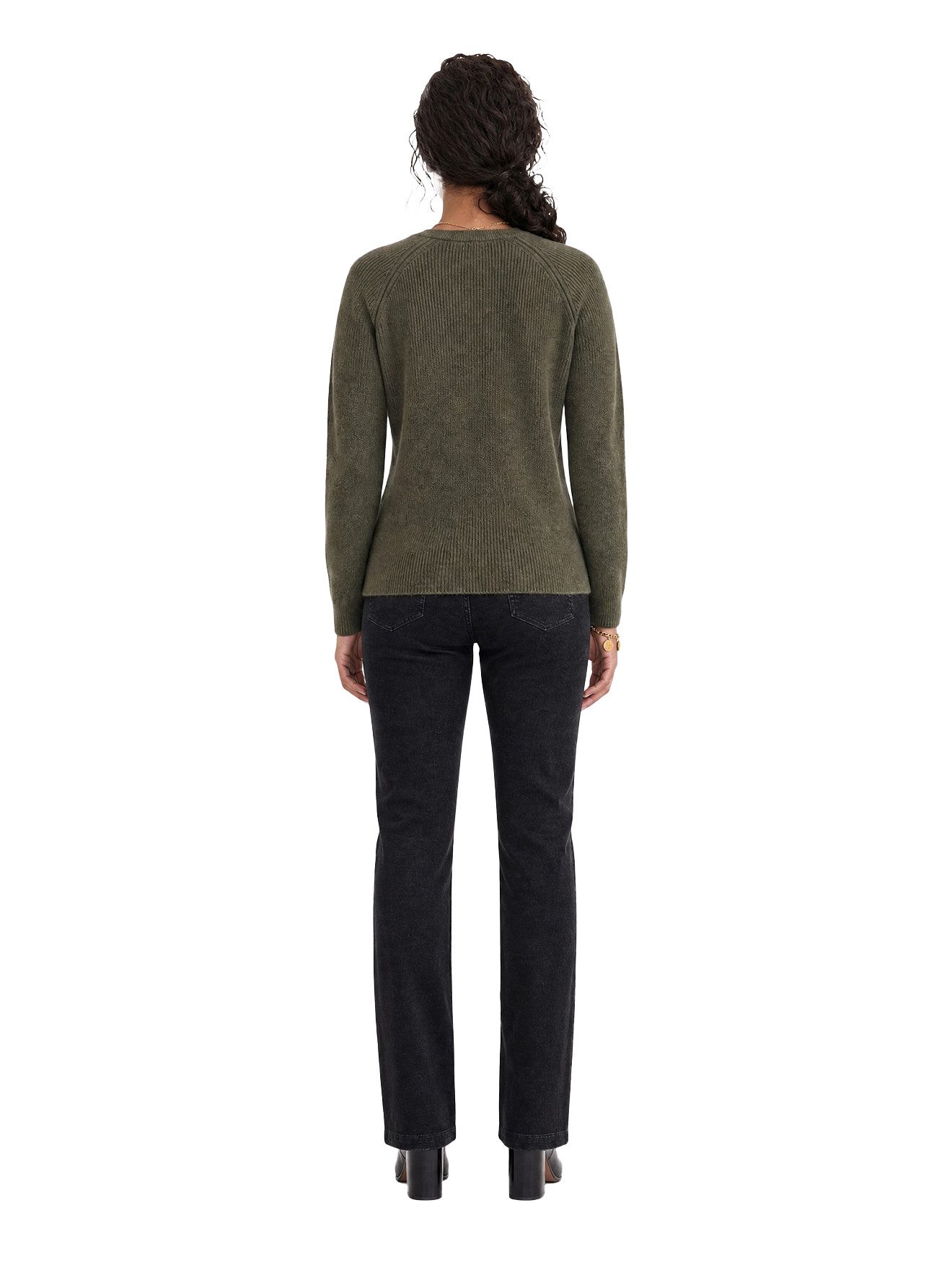 vertbaudet Umstandsjeans Umstandsjeans Slim-Fit Flared Bundweite verstellbar – Bild 3 von 5