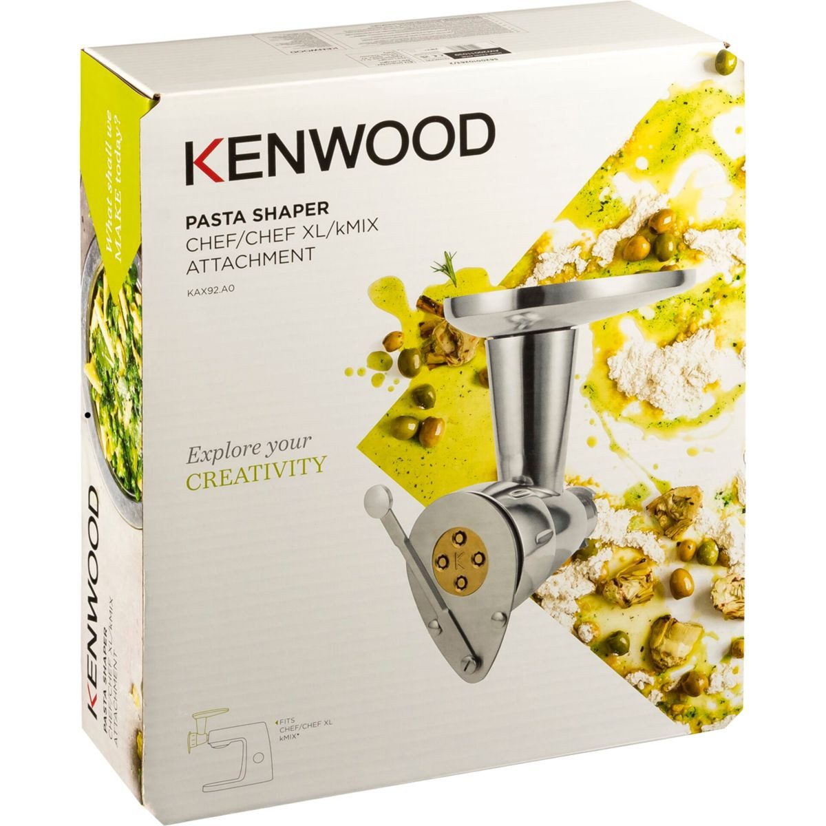 Kenwood Küchenmaschine Pasta Fresca KAX92.A0ME Pasta Aufsatz