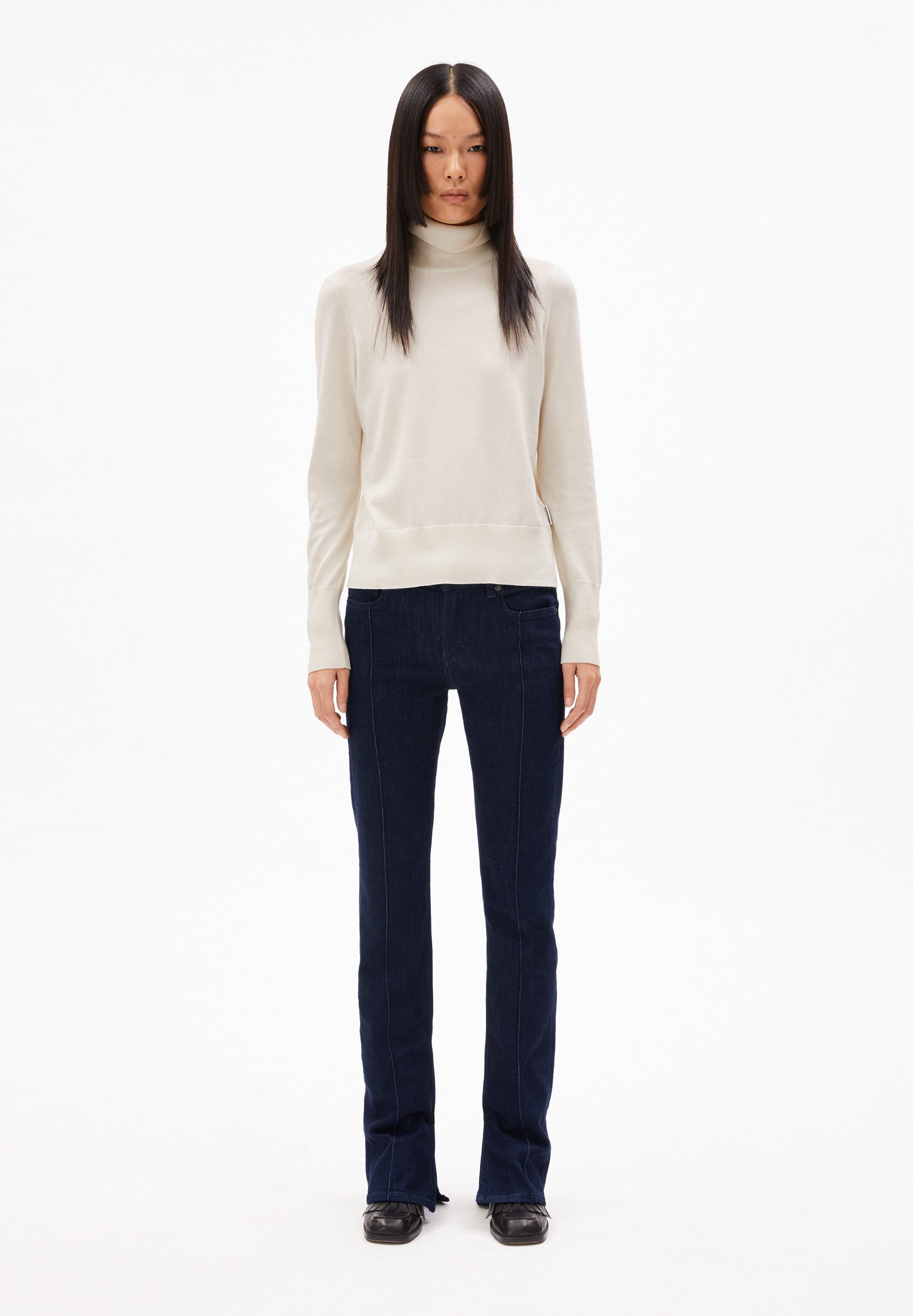 Armedangels Slim-fit-Jeans LINDAA LOW (Comfort-Stretch) Low waist
