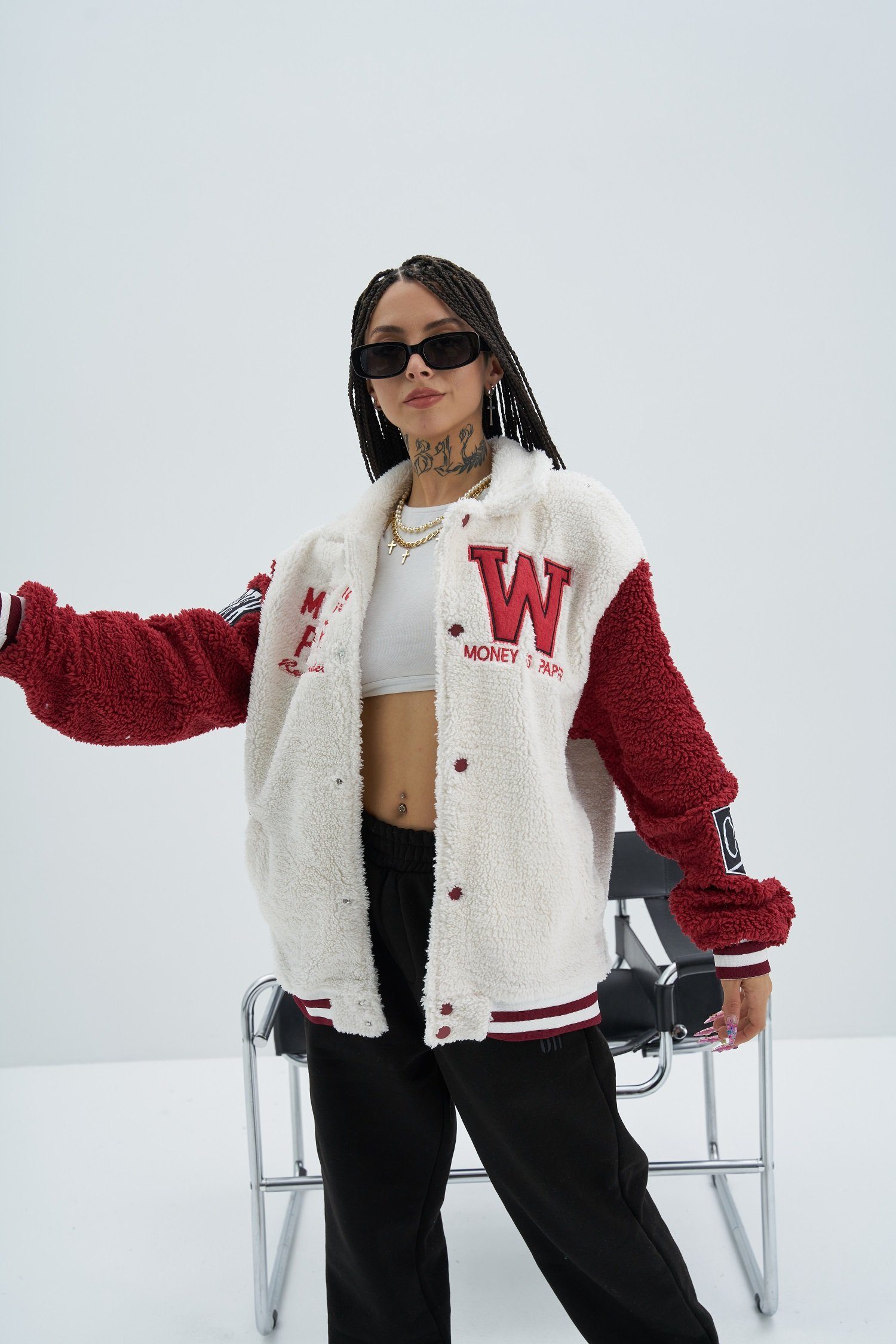 OSSY HOMER Collegejacke Teddy W College günstig online kaufen