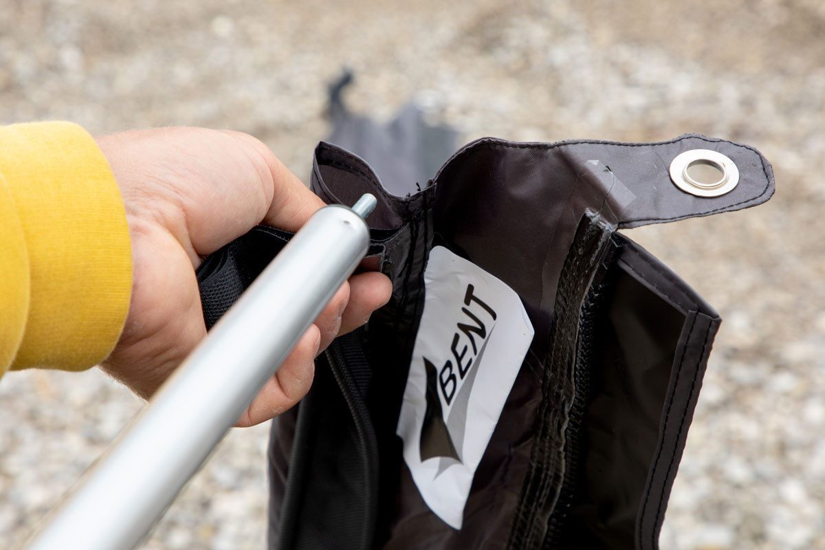 BENT Schleusenstab Alu-Spannstab