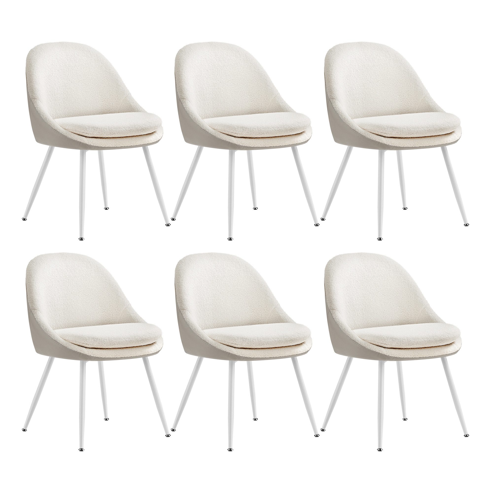 VASAGLE Esszimmerstuhl 2er Set/ 4er Set/ 6er SetKüchenstuhl-61 x 56 x 81,5 günstig online kaufen
