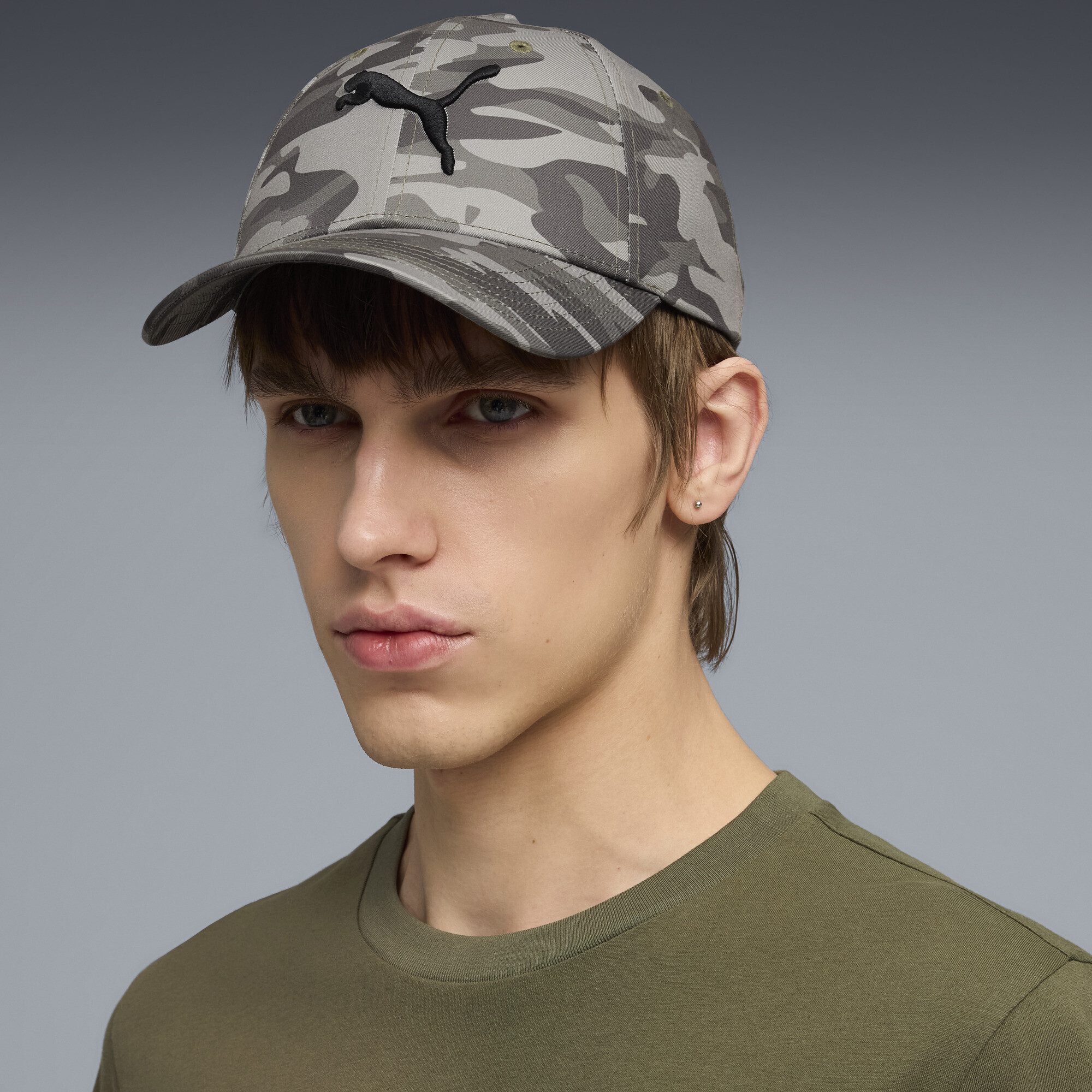 PUMA Flex Cap Essentials Elevated Bedruckte Baseball-Cap Erwachsene