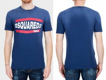 Dsquared2 T-Shirt Dsquared2 Jeans 1964 Cool Fit Faded Blue T-Shirt Lounge Top Iconic Shi