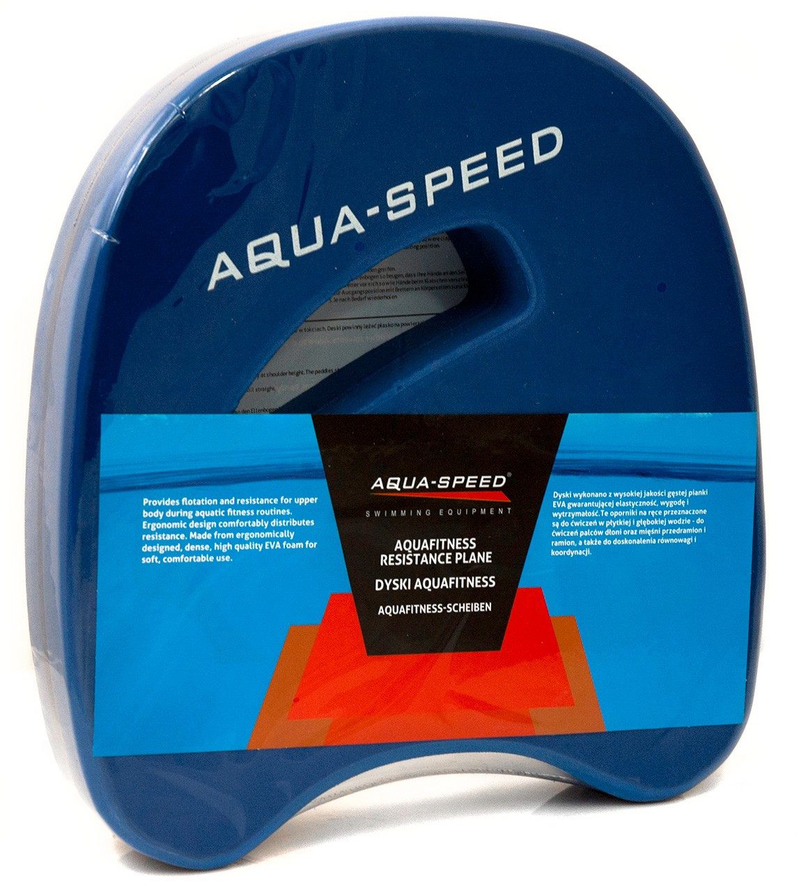 Aqua Speed Schwimmhilfe Aqua Discs für Aqua Fitness Widerstand & Auftrieb 2er-Set (Ergonomische Griffe & EVA-Schaum für gelenkschonendes Training), Ideal für Wassergymnastik, Reha & gezieltes Muskeltraining