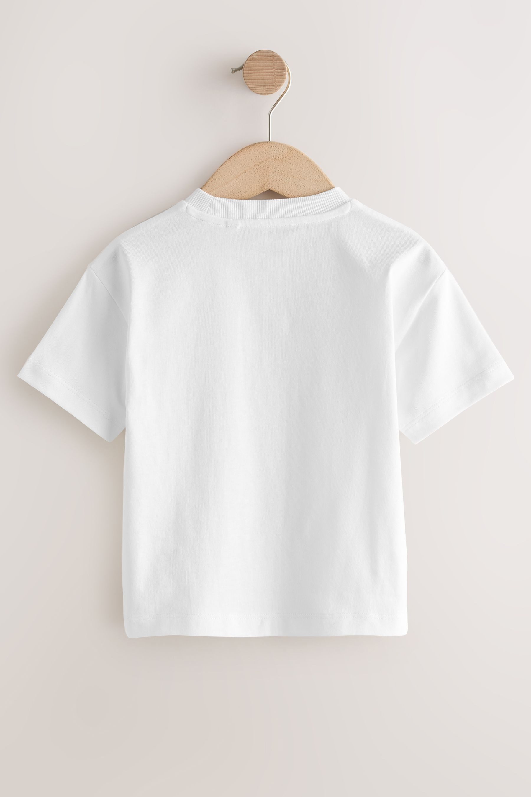 Next T-Shirt Kurzärmelige schlichte T-Shirts im 5er-Pack (5-tlg)