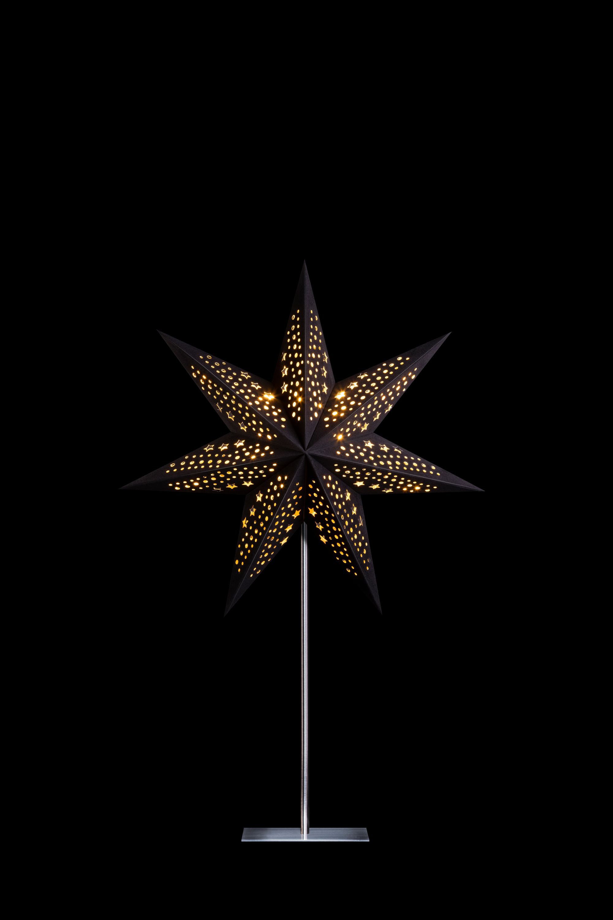 STERNTALER Dekostern, Dekostern Weihnachtsstern Papier Samt günstig online kaufen