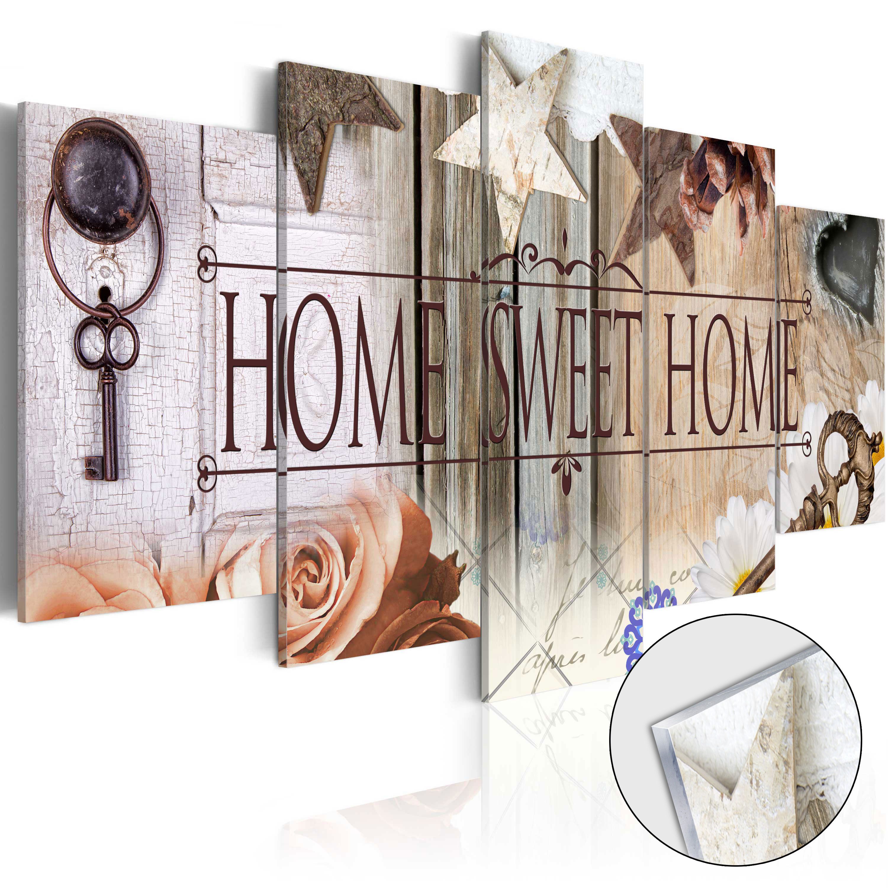 Artgeist Acrylglasbild The Right Key for The Right Door [Glass]