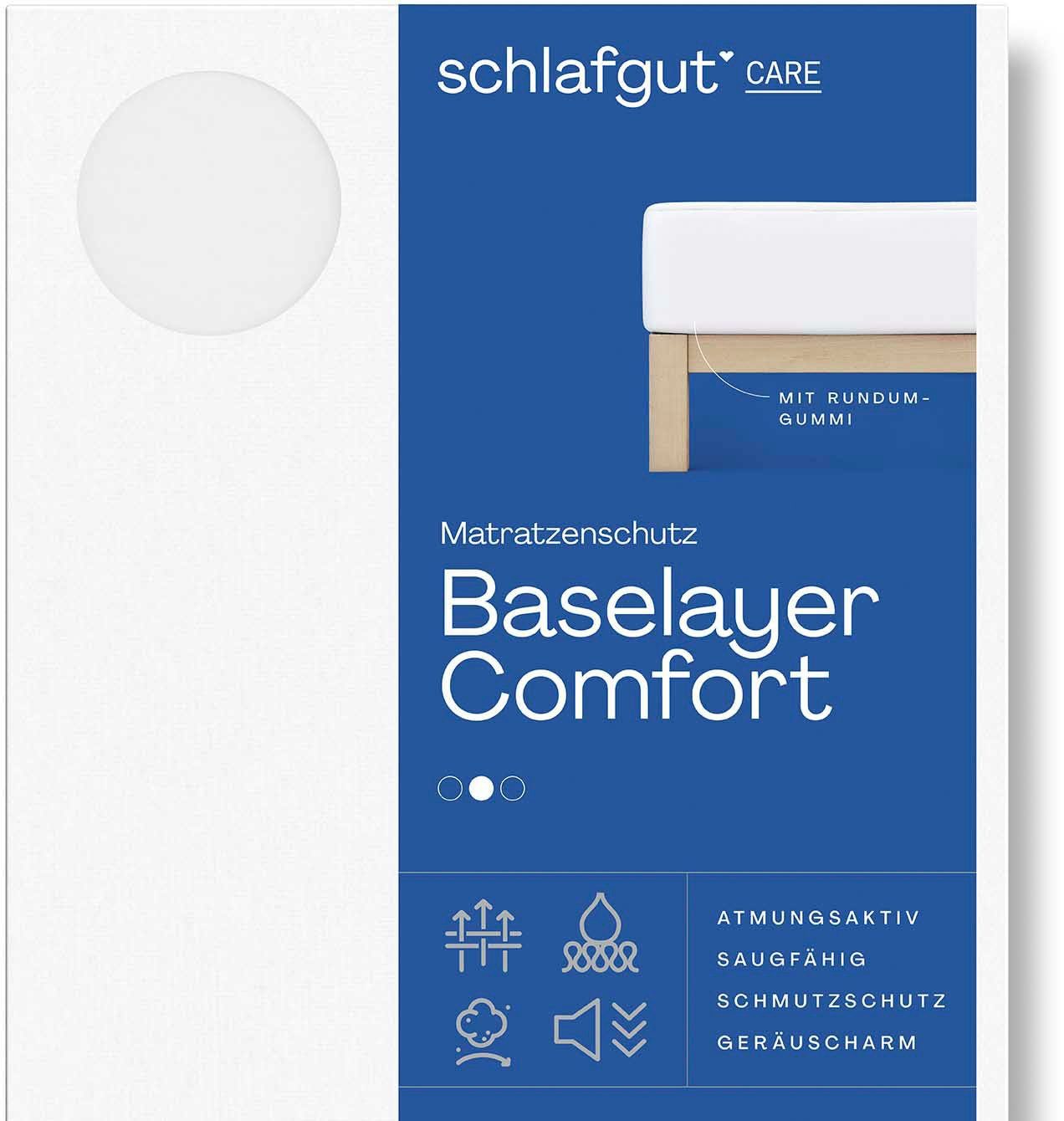 Matratzenauflage Baselayer Matratzenschutz Comfort Schlafgut, Wie günstig online kaufen