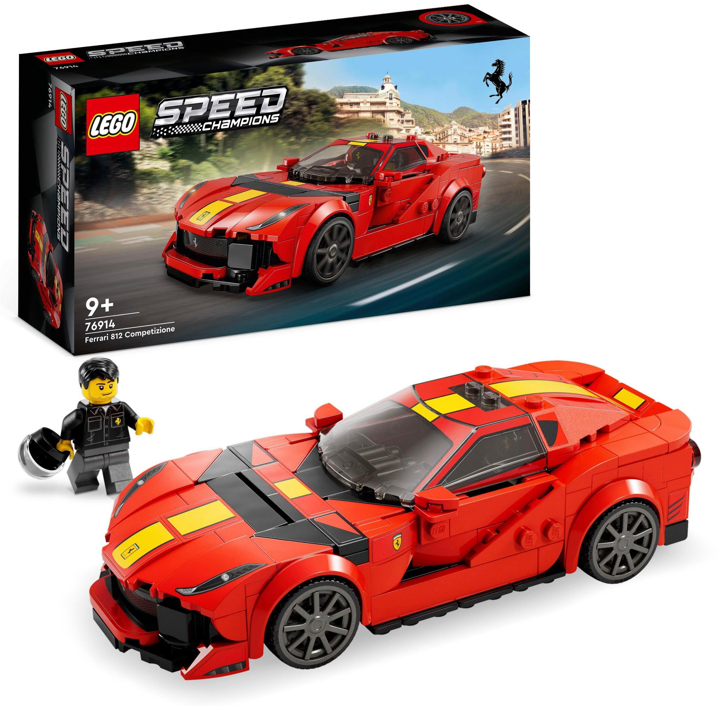 LEGO® Konstruktionsspielsteine Ferrari 812 Competizione (76914), LEGO®Speed Champions, (261 St)