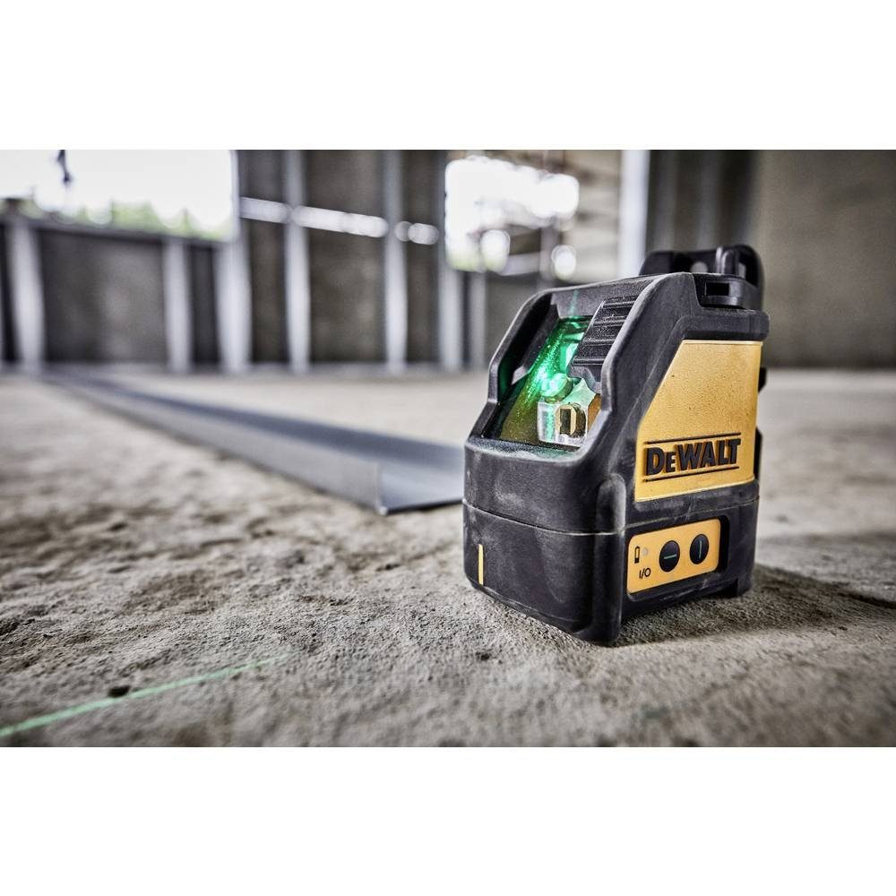 DeWalt Nivellierkeil Kreuzlinien-Laser gruen