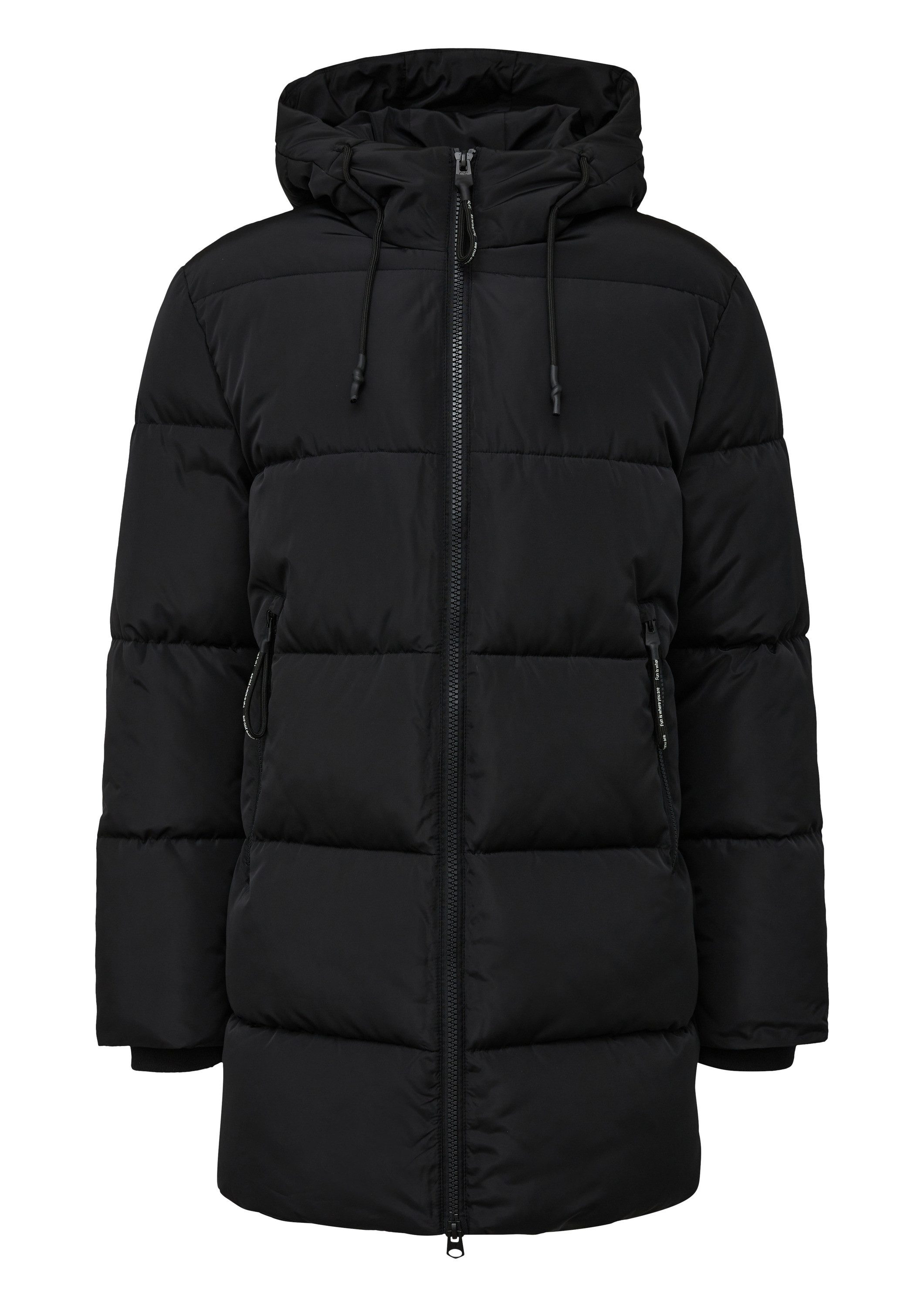 QS Wintermantel Outdoor-Mantel Pufferparka