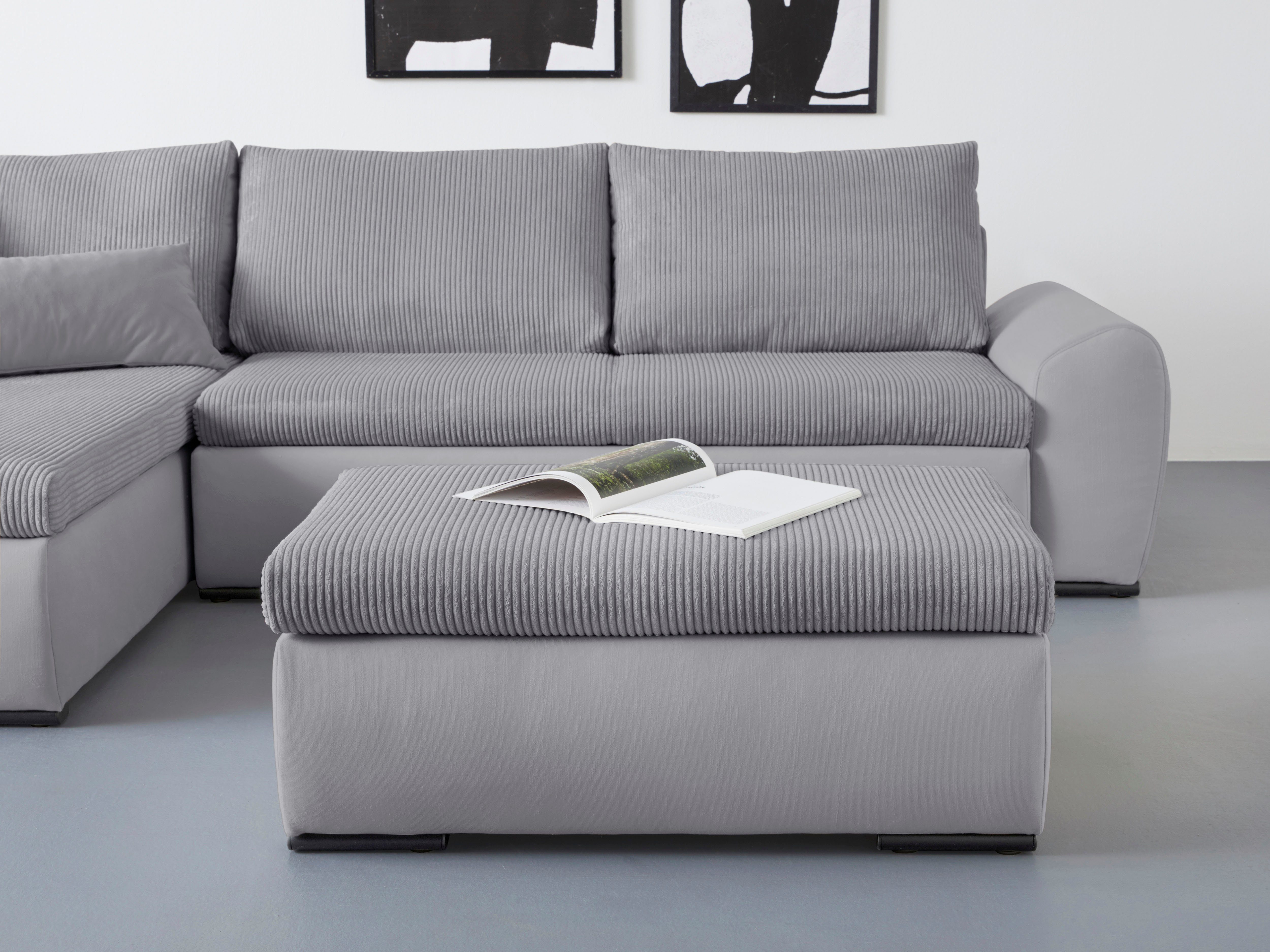 Home affaire Polsterhocker Win, B: 97 cm - OTTO. Verlässliche Qualität., individuell zu kombinieren