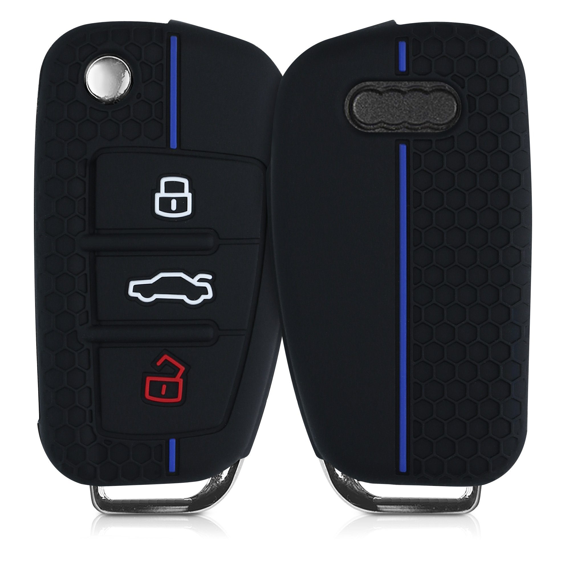 kwmobile Schlüsseltasche Autoschlüssel Silikon Hülle für günstig online kaufen