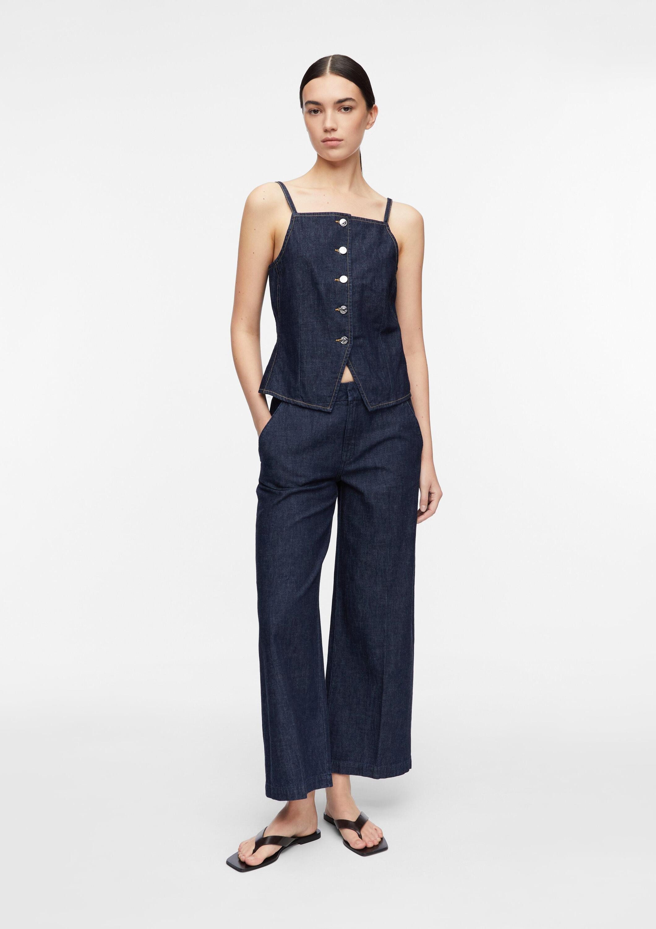 Weite Jeans Jeans-Hose