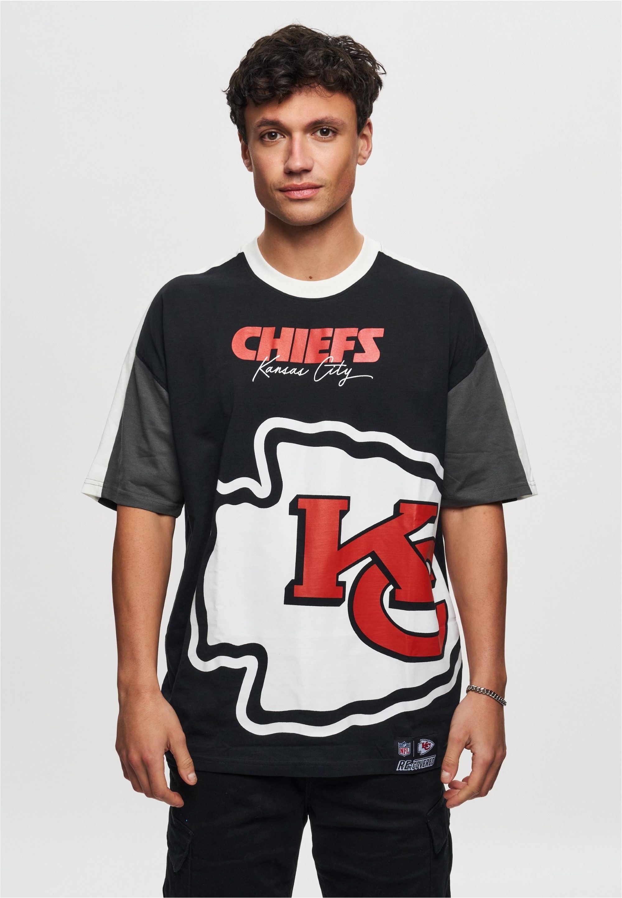 Recovered T-Shirt NFL Chiefs Kansas City Cut and Sew Oversized (1-tlg) für günstig online kaufen