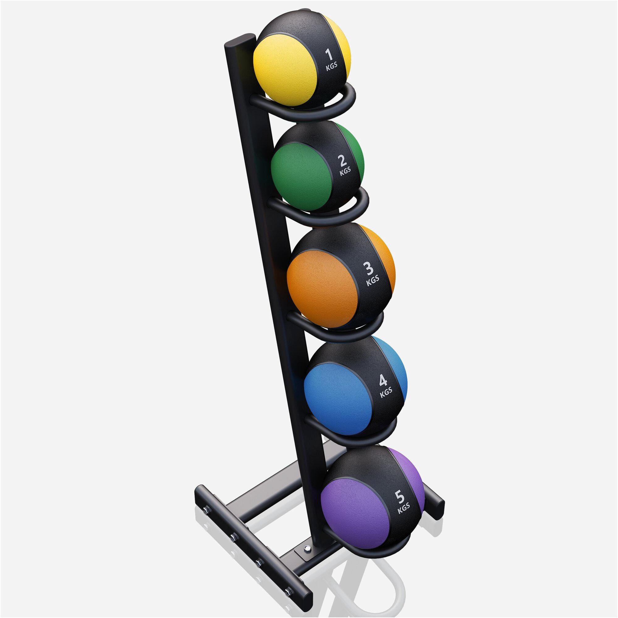 GORILLA SPORTS Hantel Medizinballständer Set 15 kg
