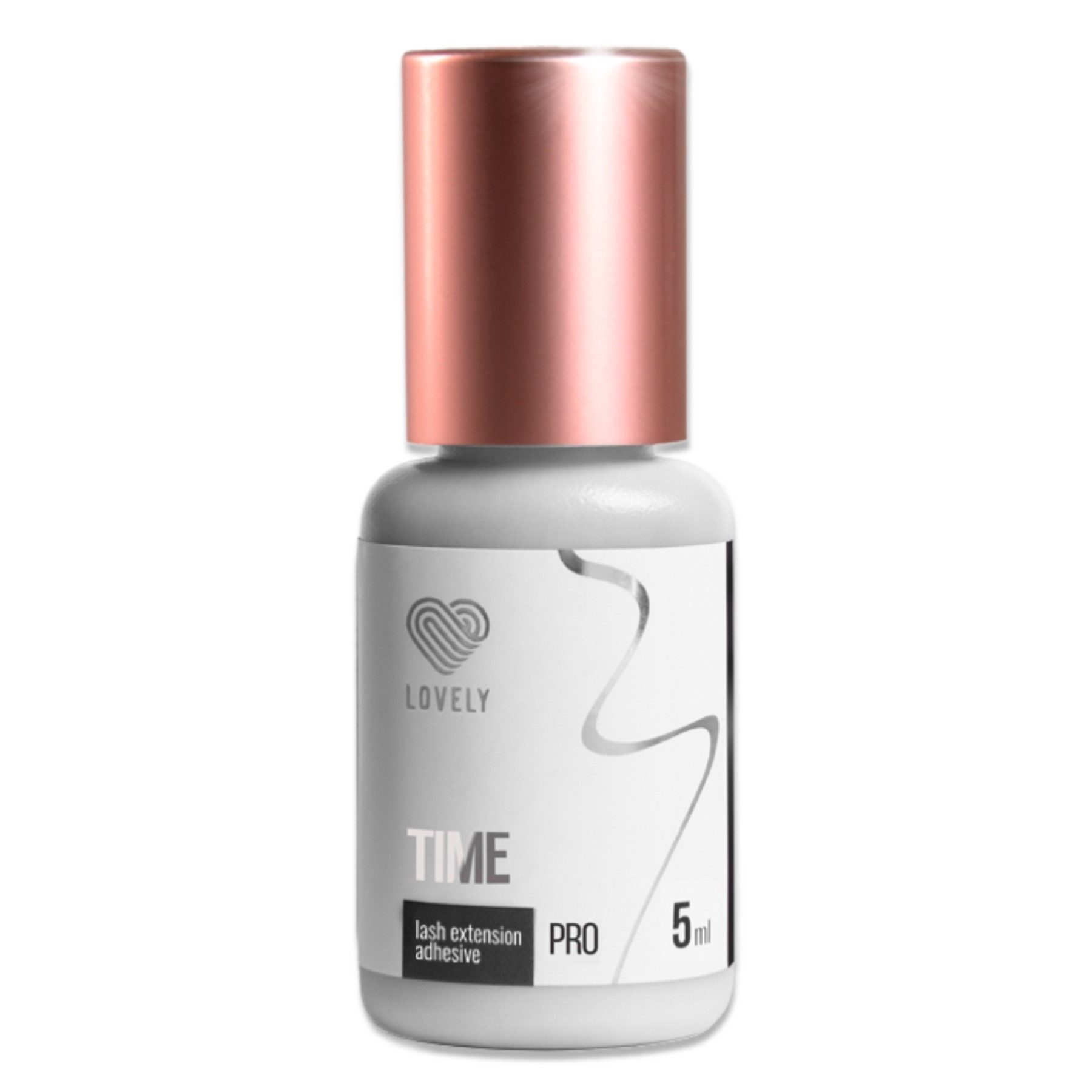 Lovely Einzelwimpern Wimpernkleber Time von Lovely für Wimpernverlängerungen, Für professionelle WImpernverlängerung, Schnelle Trocknungszeit